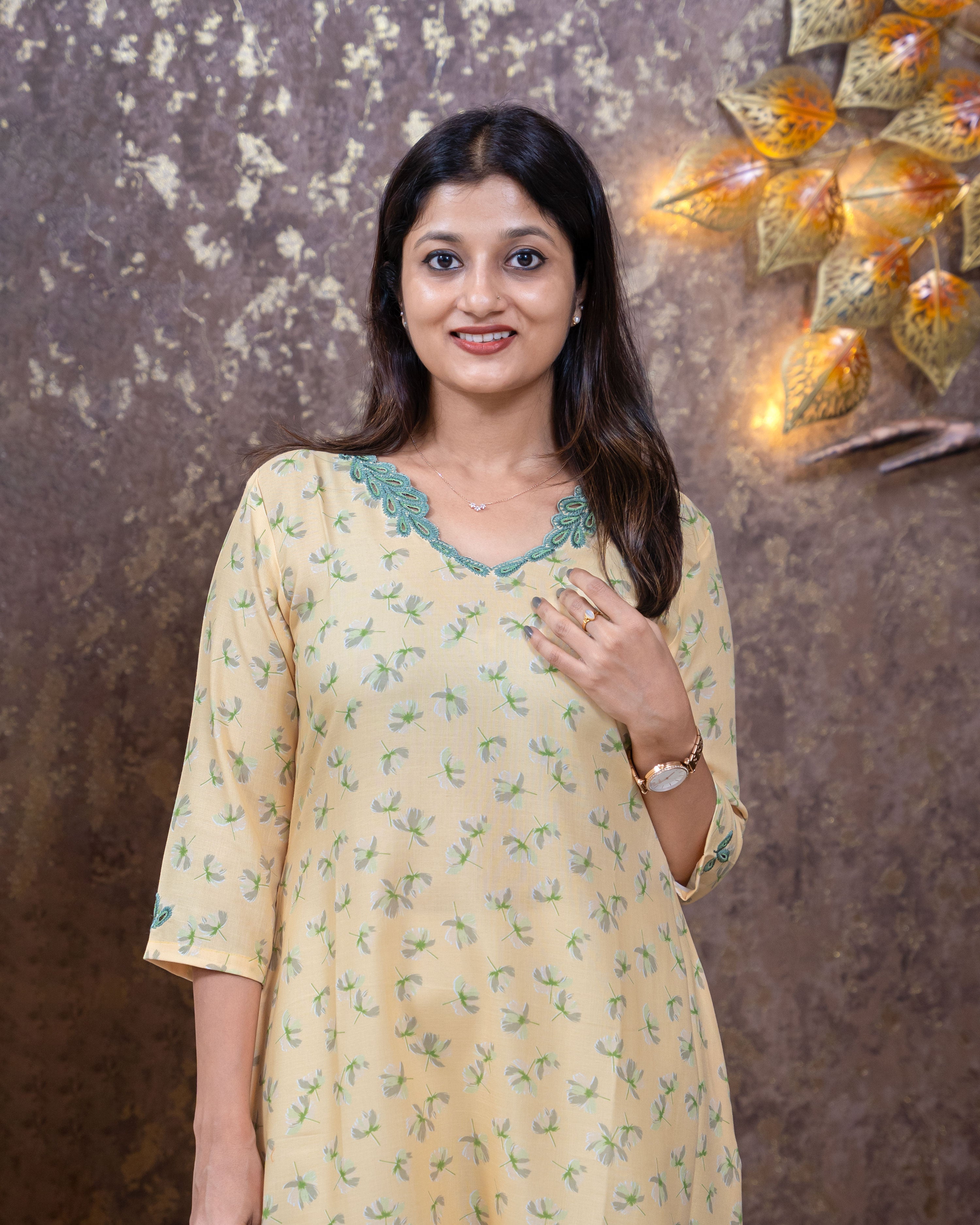 Load image into Gallery viewer, Linen Cotton Designer Kurti(Pre-Order)-3408