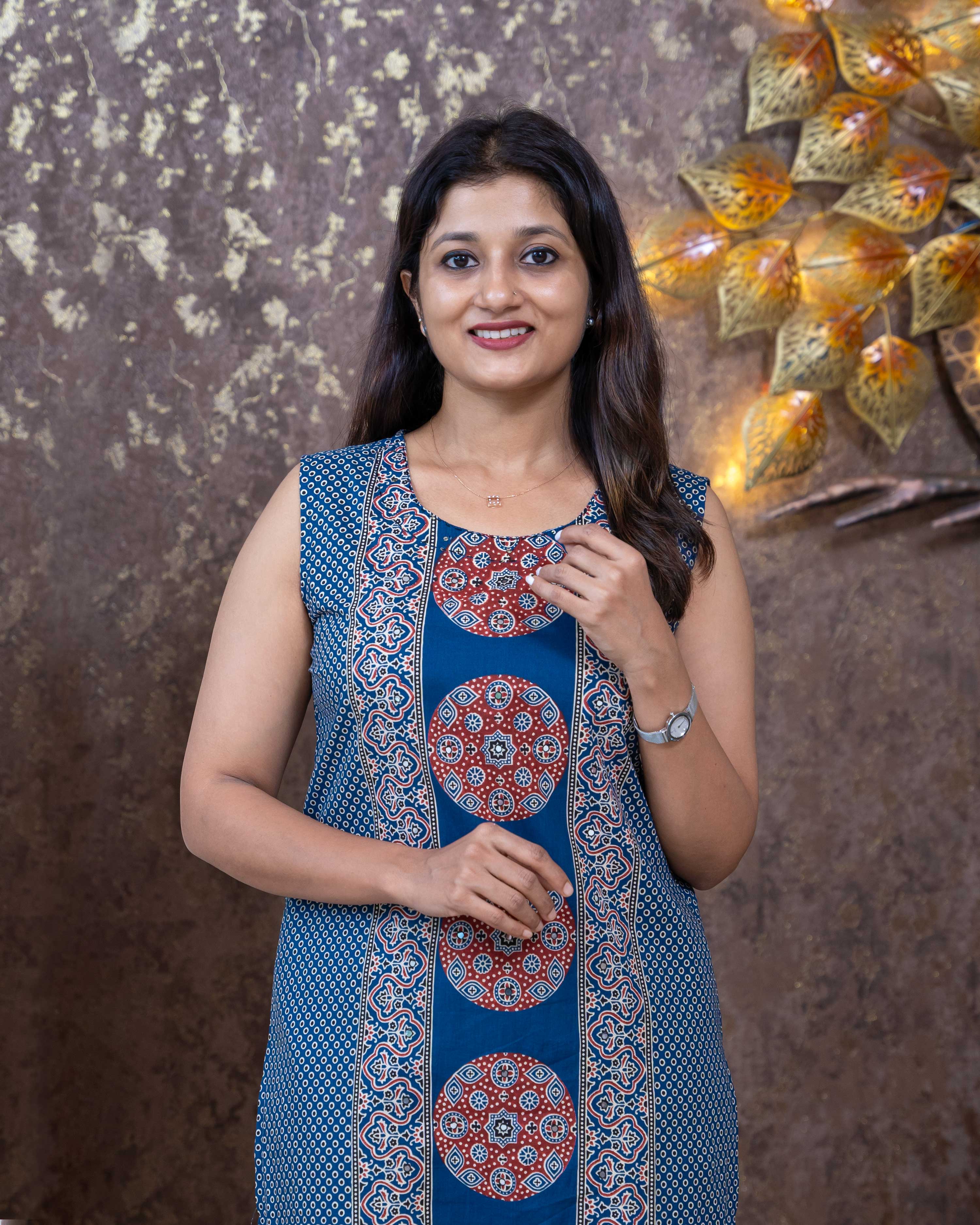 Load image into Gallery viewer, Cotton Kurti Set-3431