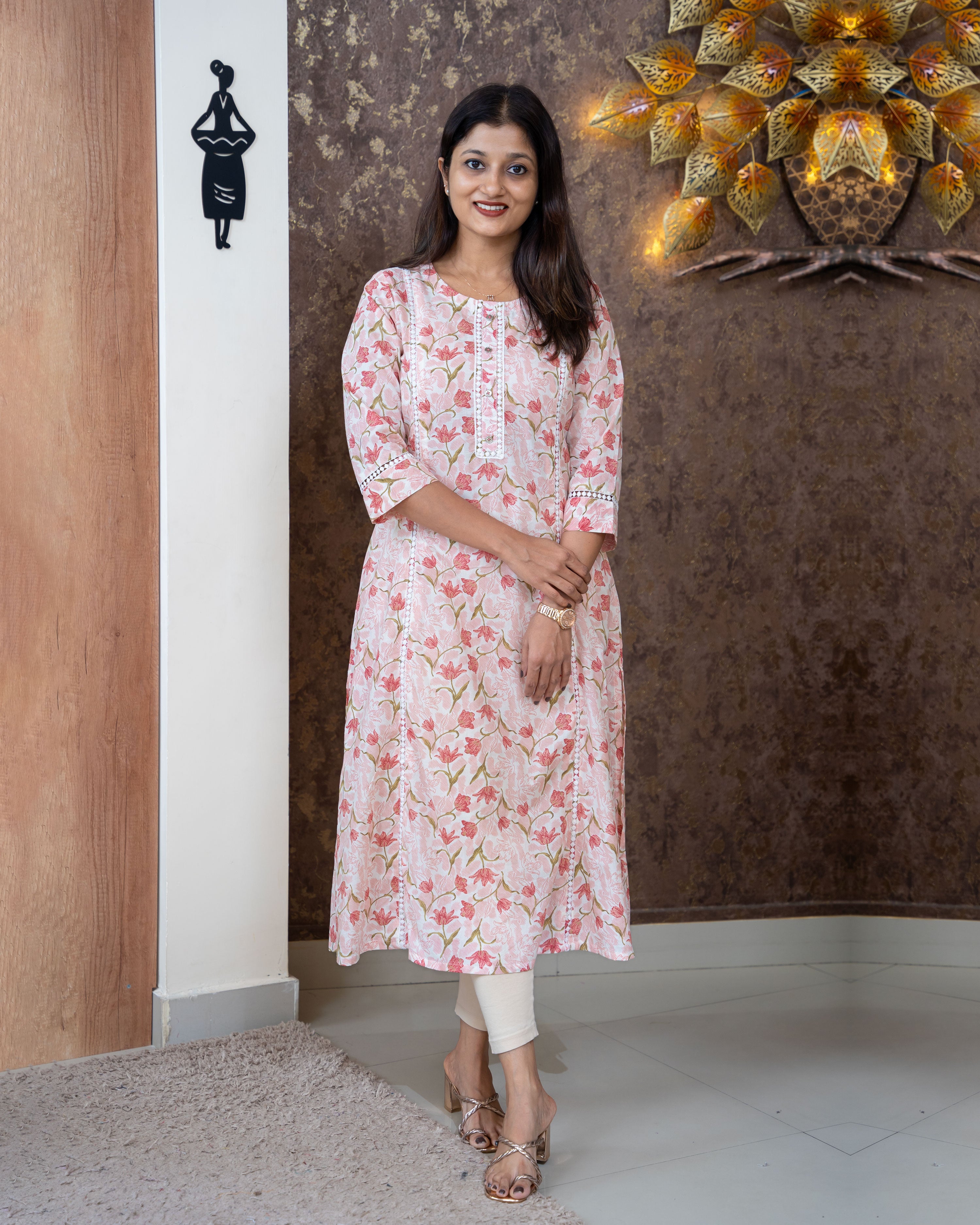 Load image into Gallery viewer, Cotton Kurti-3548