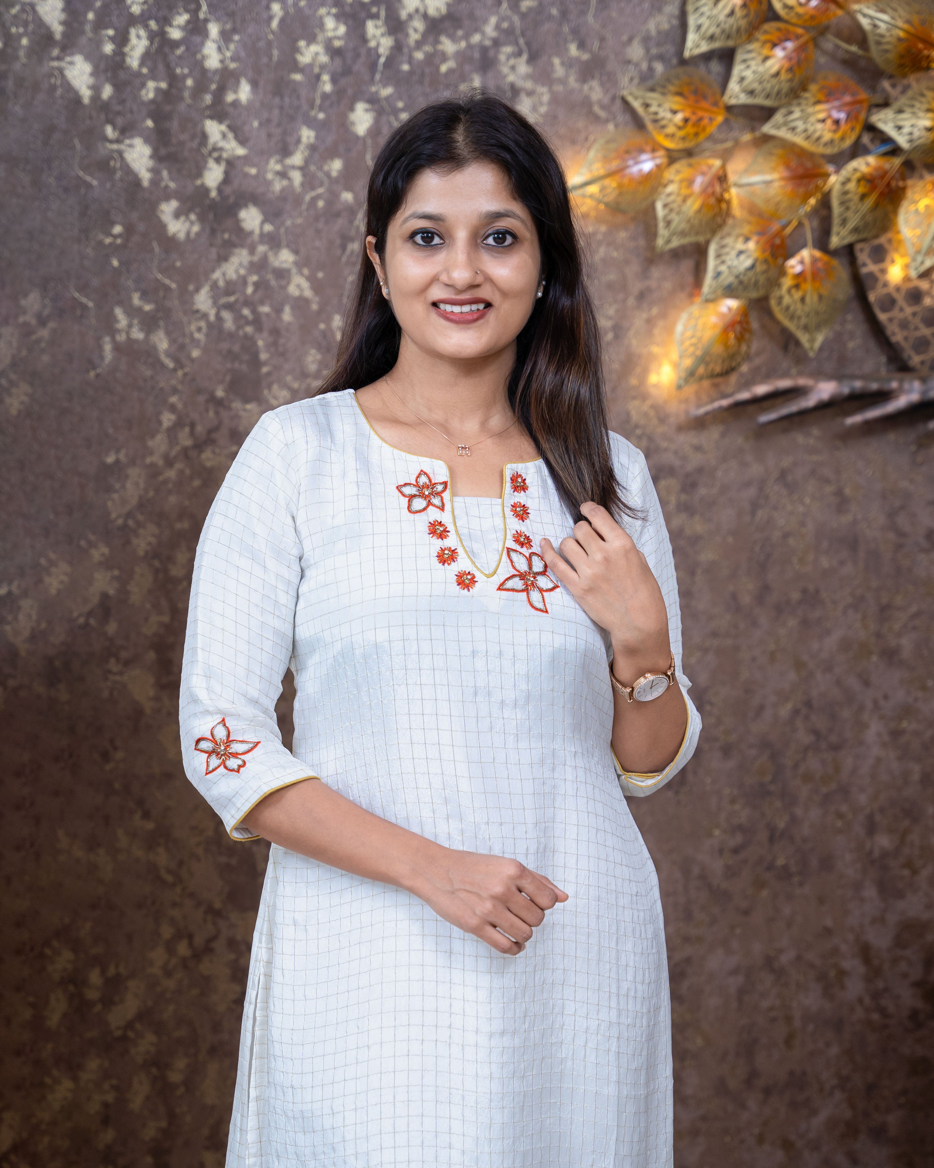 Load image into Gallery viewer, Crape Silk Designer Kurti(Pre-Order)-3599