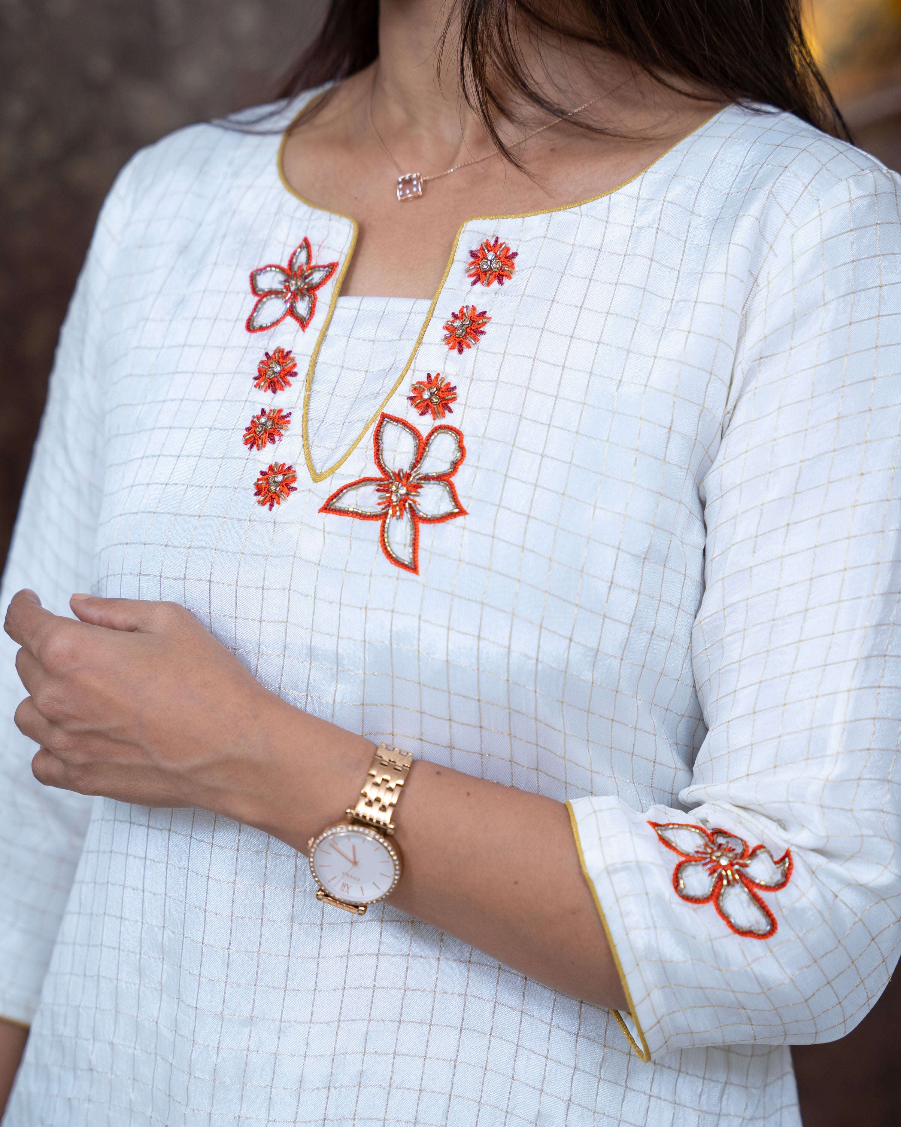 Load image into Gallery viewer, Crape Silk Designer Kurti(Pre-Order)-3599