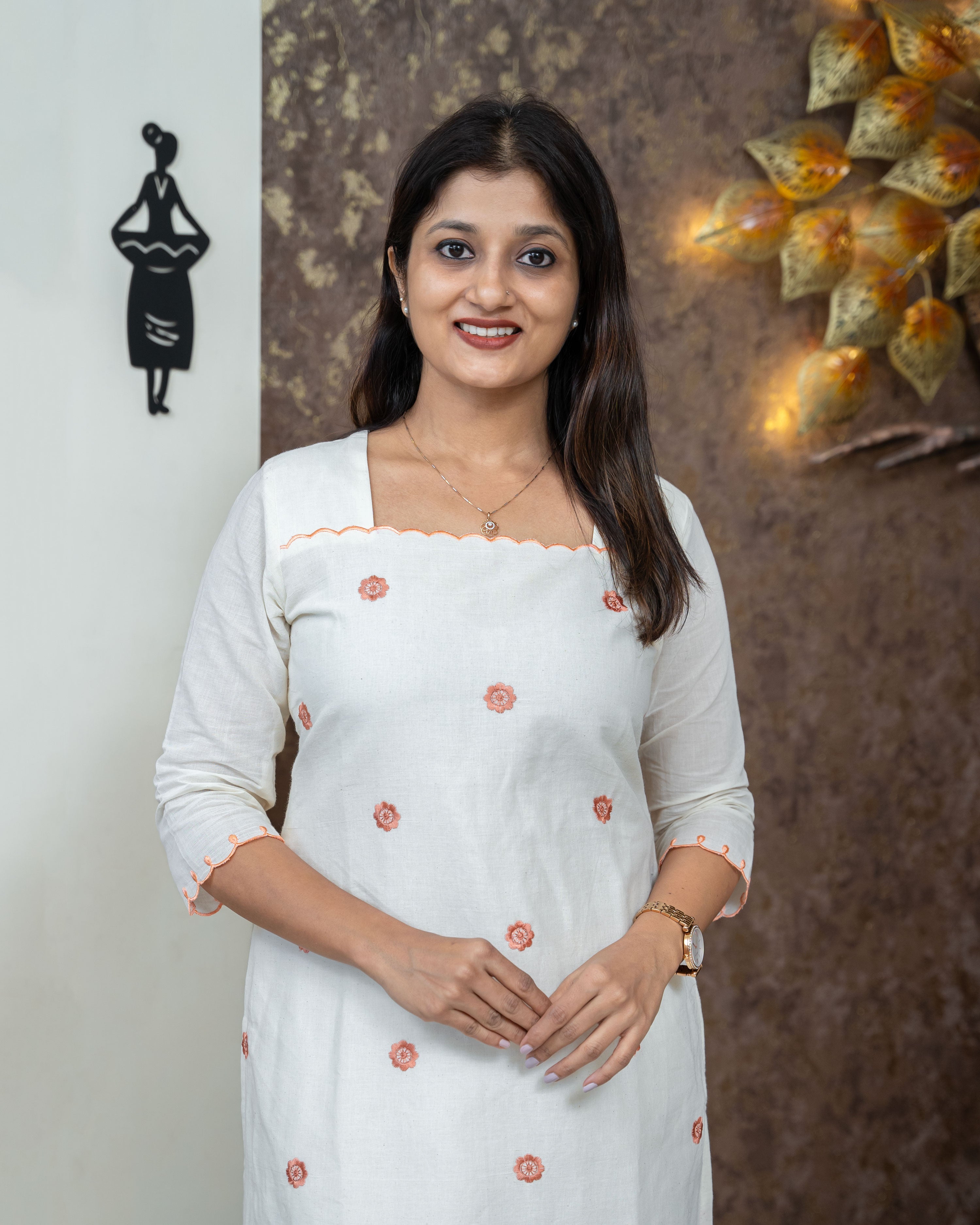 Load image into Gallery viewer, Cora Cotton Designer Kurti(Pre-Order)-3689