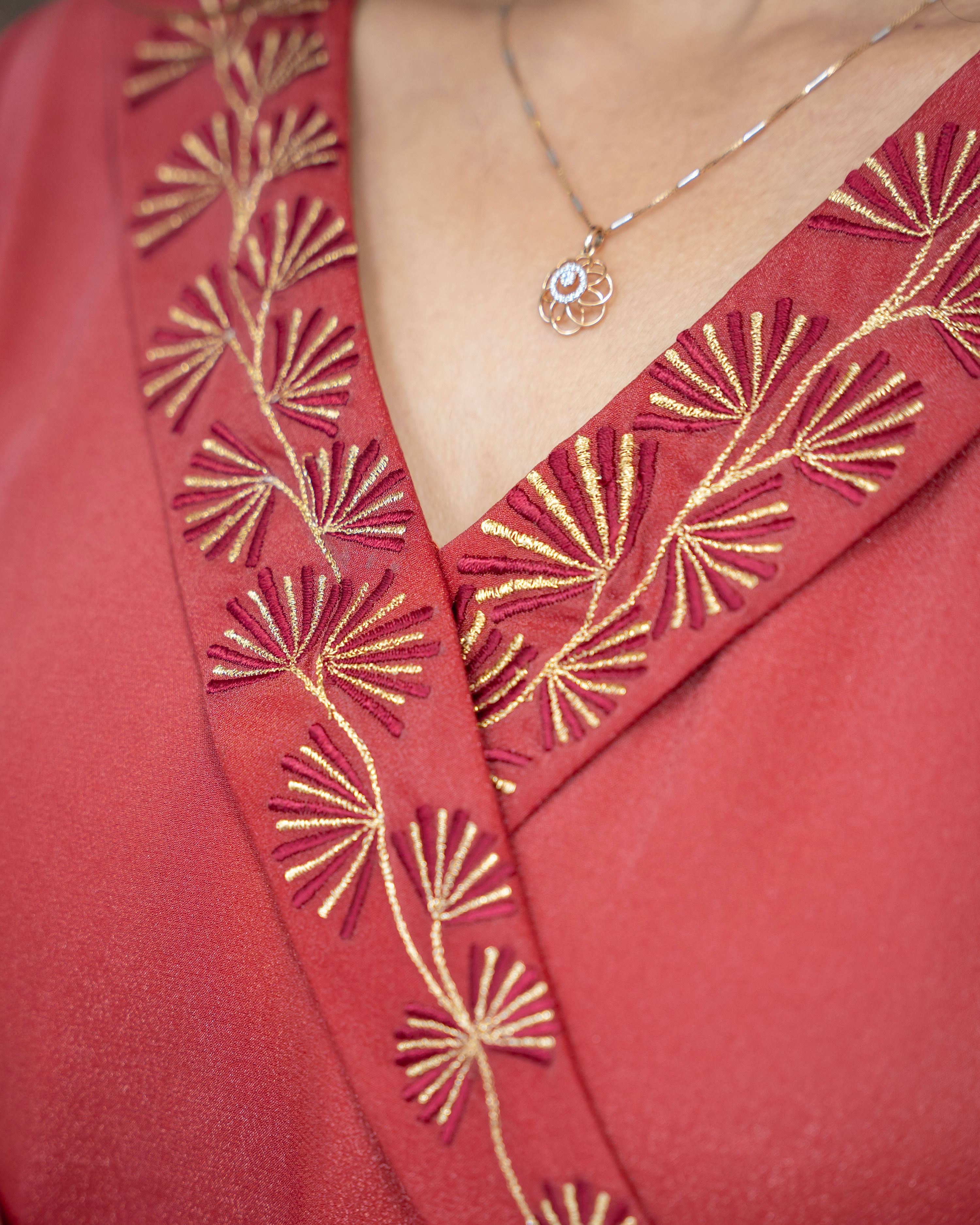 Load image into Gallery viewer, Shimmer Georgette Designer Kurti(Pre-Order)-3734