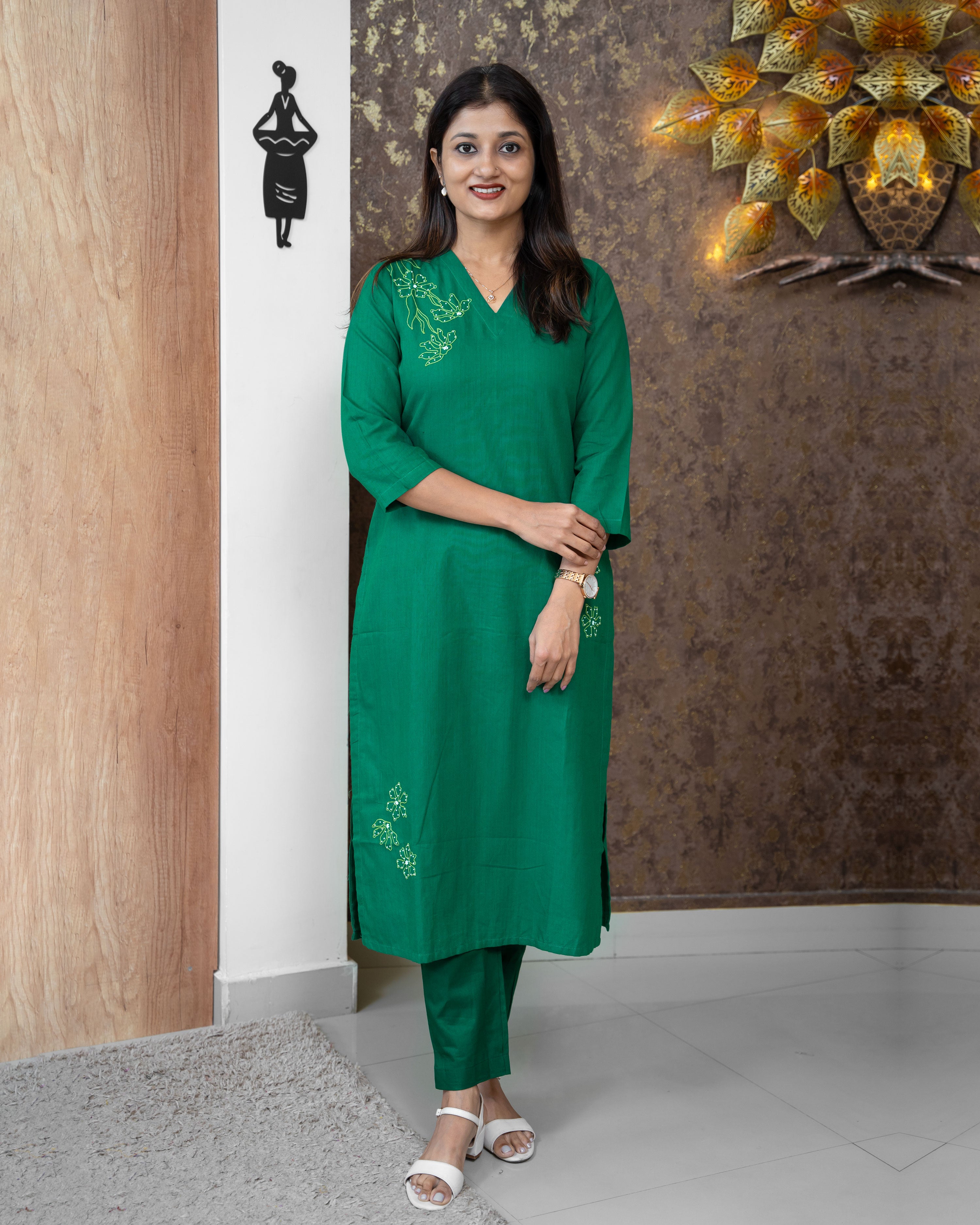 Load image into Gallery viewer, Cotton Kurti- 3794