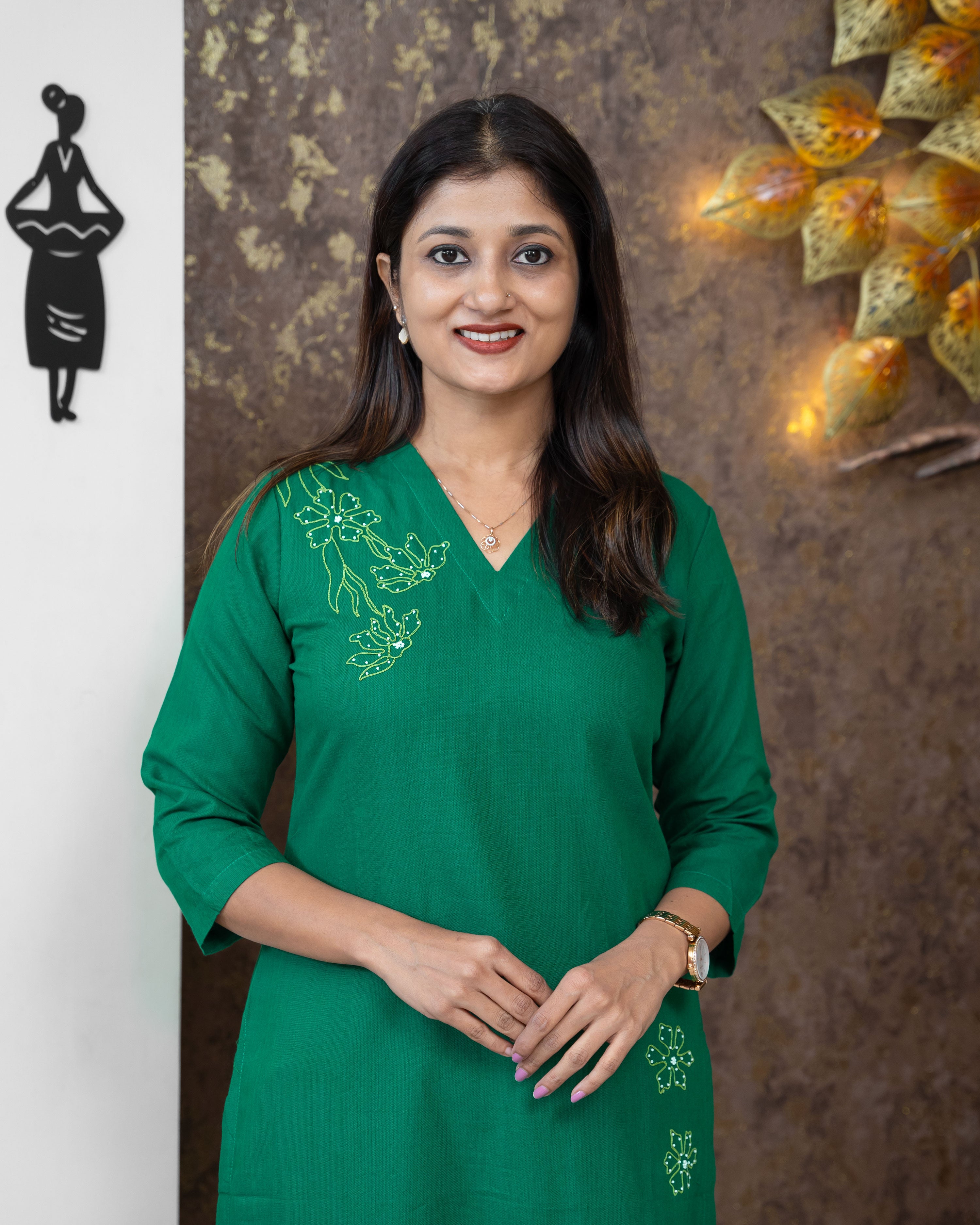 Load image into Gallery viewer, Cotton Kurti- 3794