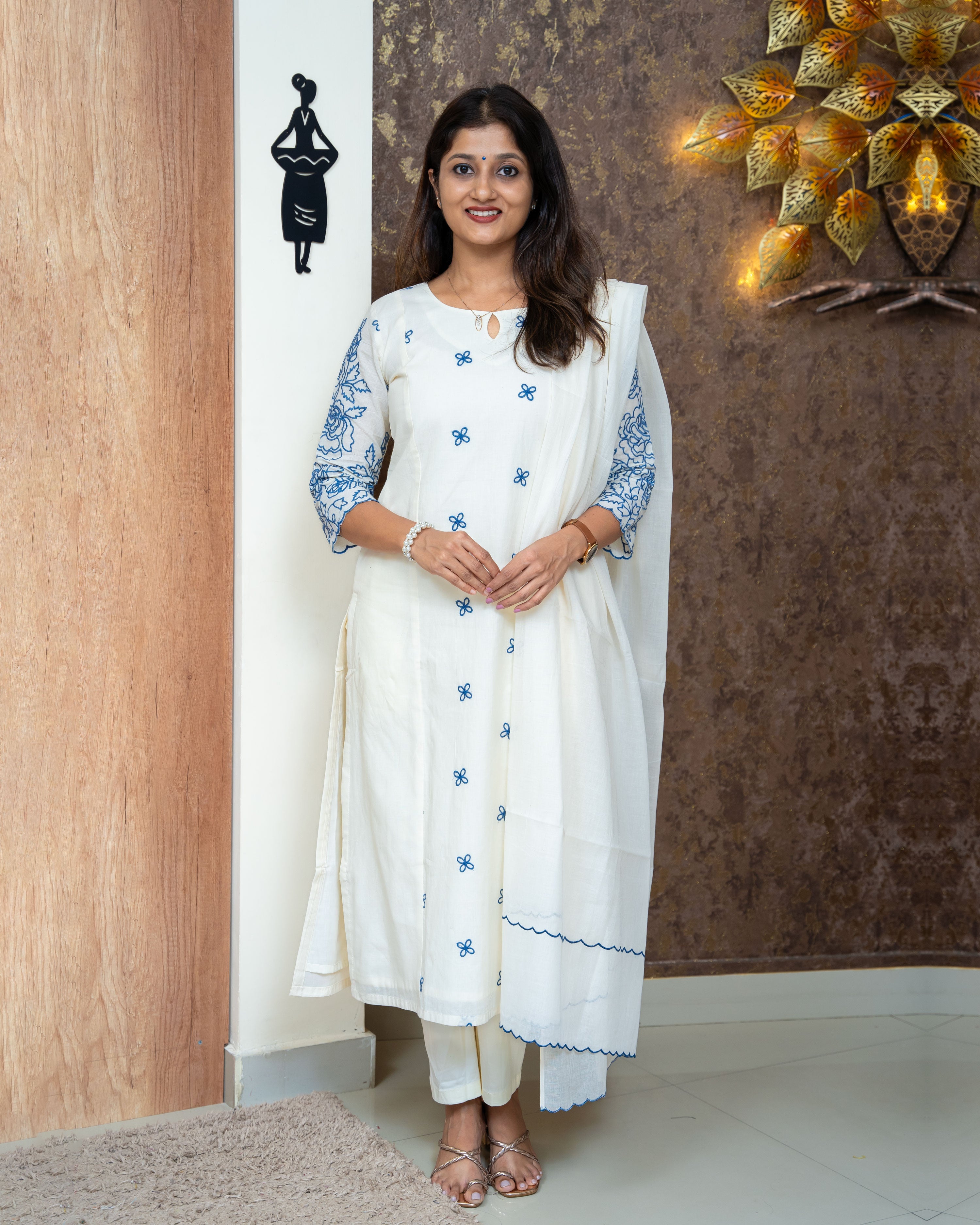 Load image into Gallery viewer, Pure Cotton Kurti(Pre-Order)- 3808