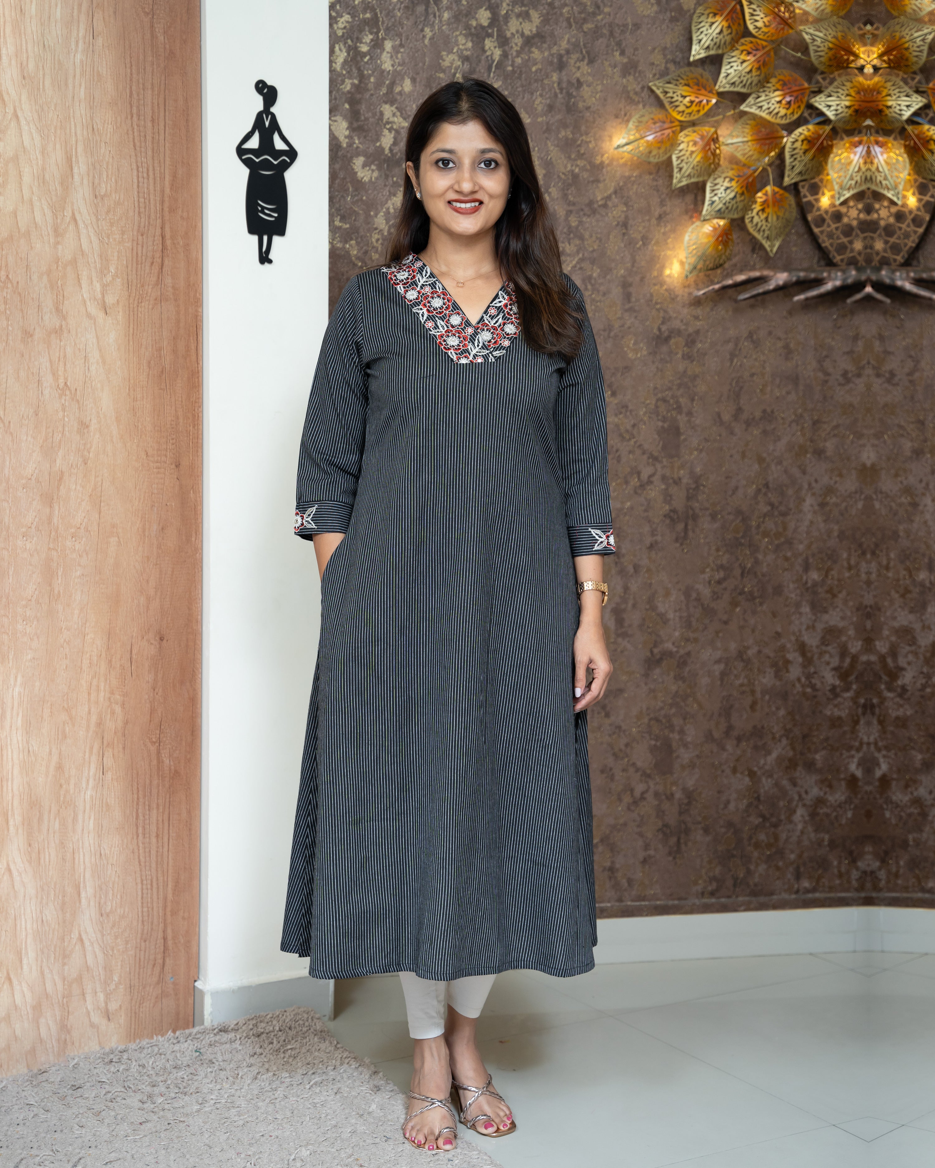 Load image into Gallery viewer, Cotton Kurti-3989