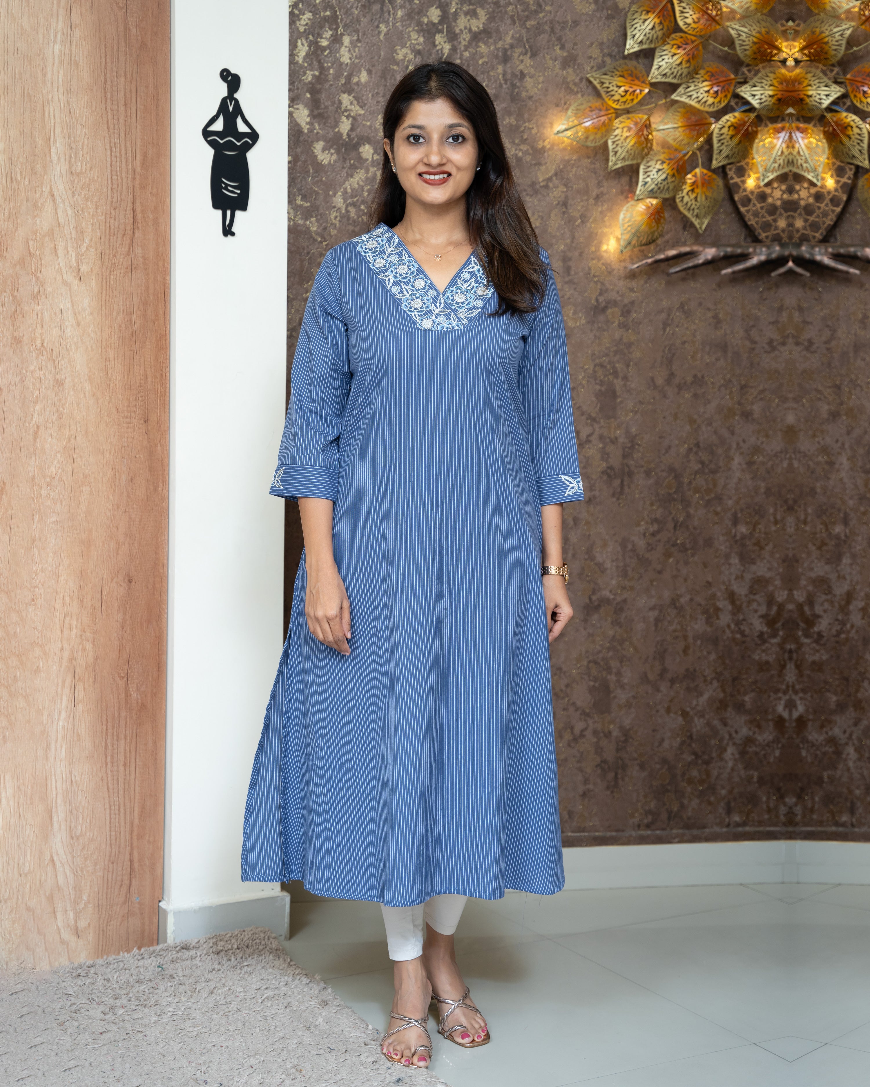 Load image into Gallery viewer, Cotton Kurti-3989