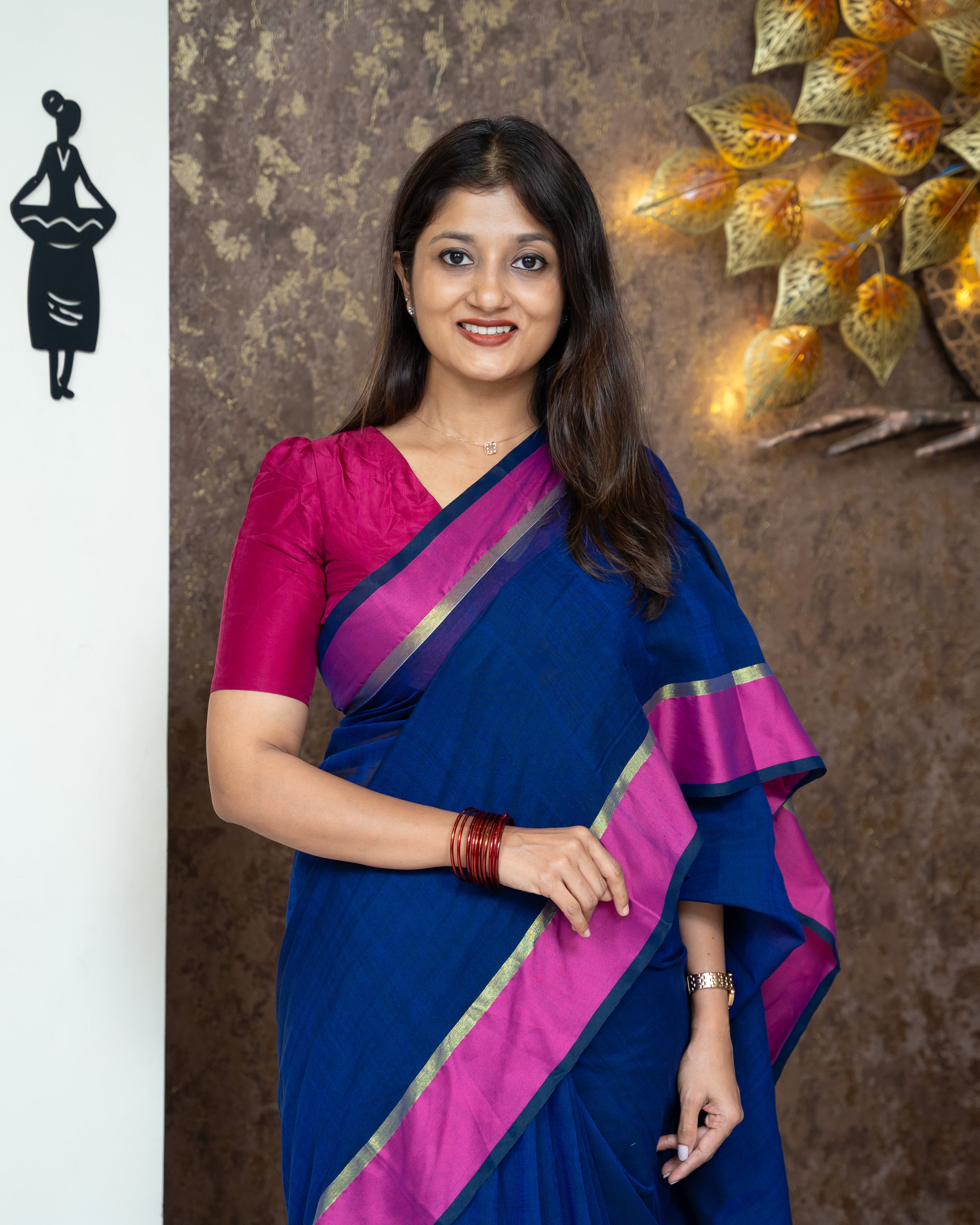 Load image into Gallery viewer, Mul Cotton Saree(Pre-Order)-3917