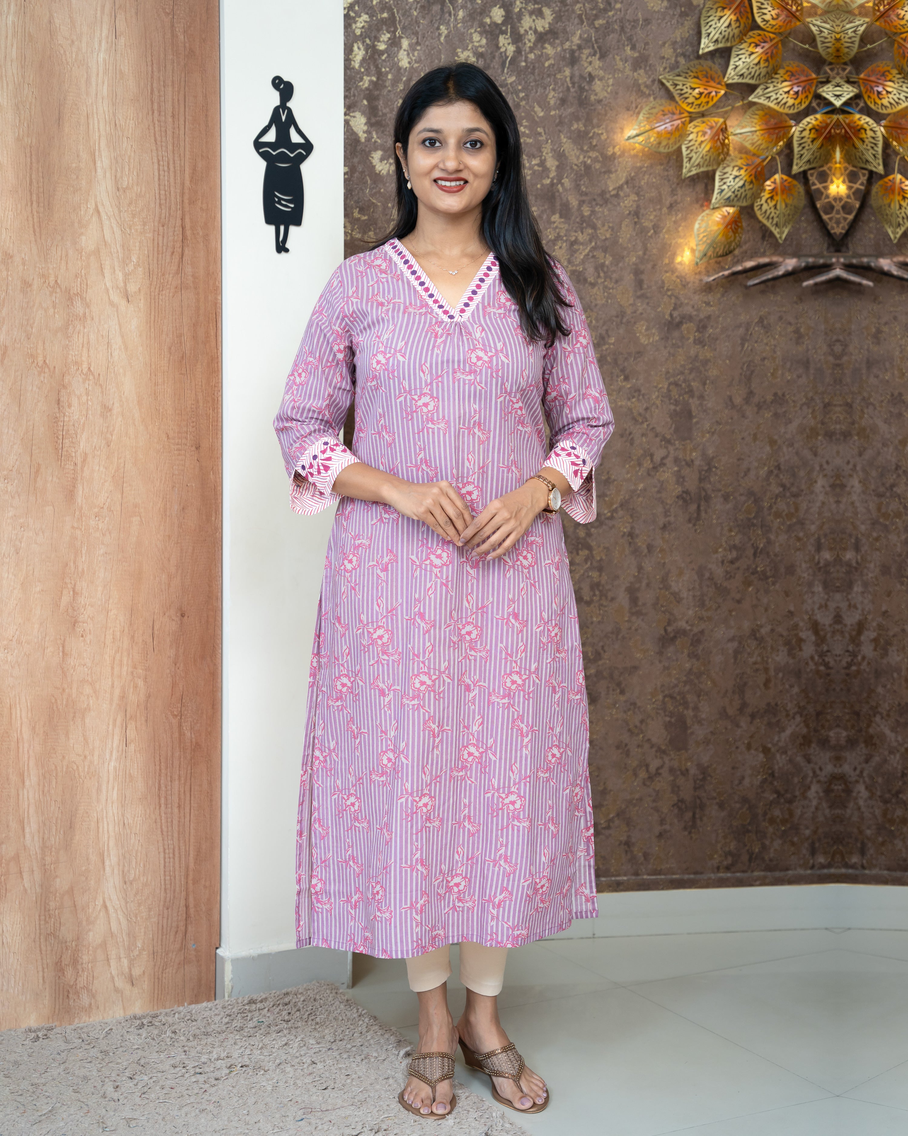 Load image into Gallery viewer, Cotton Kurti-4102