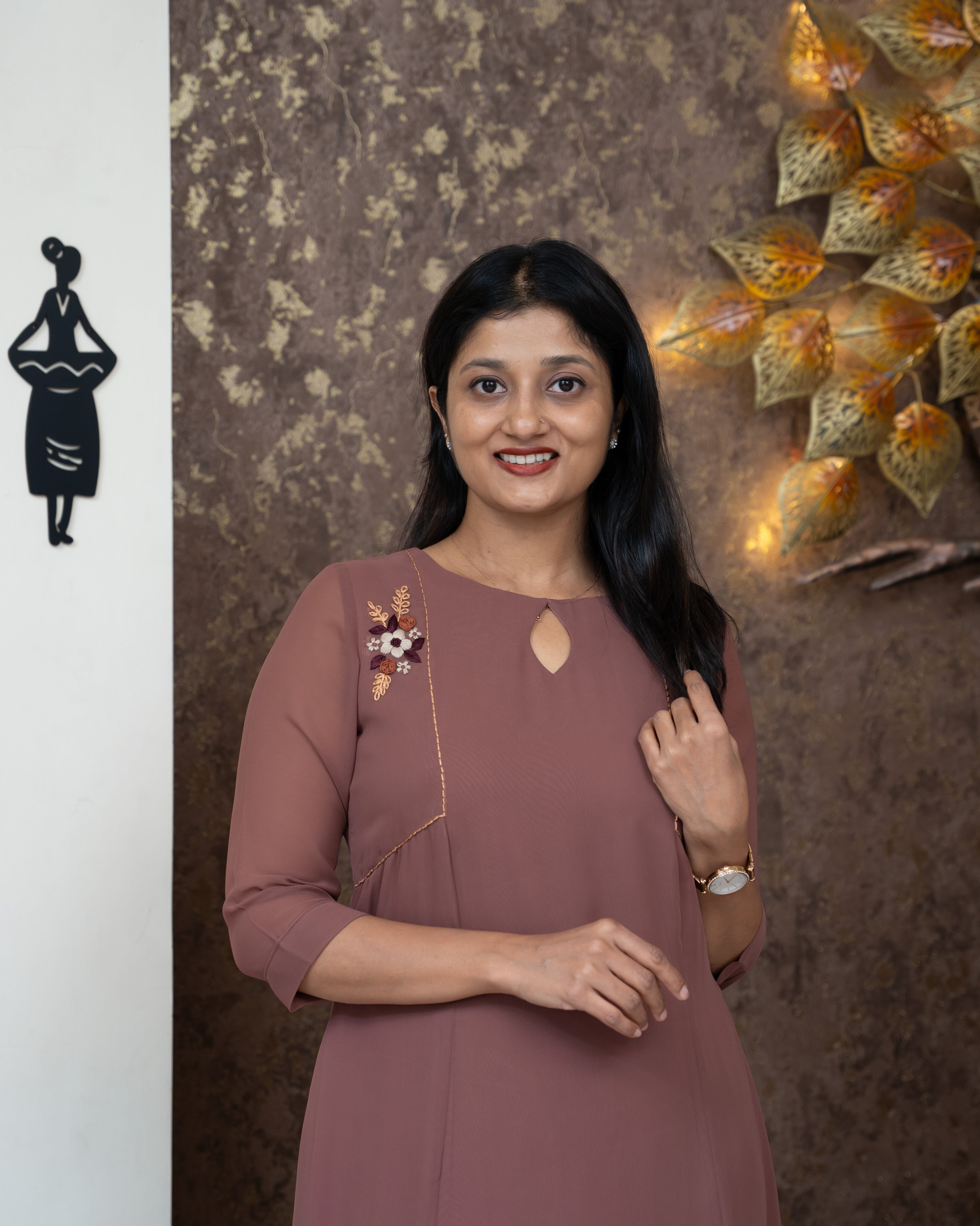 Load image into Gallery viewer, Faux Georgette Designer Kurti(Pre-Order)-4136