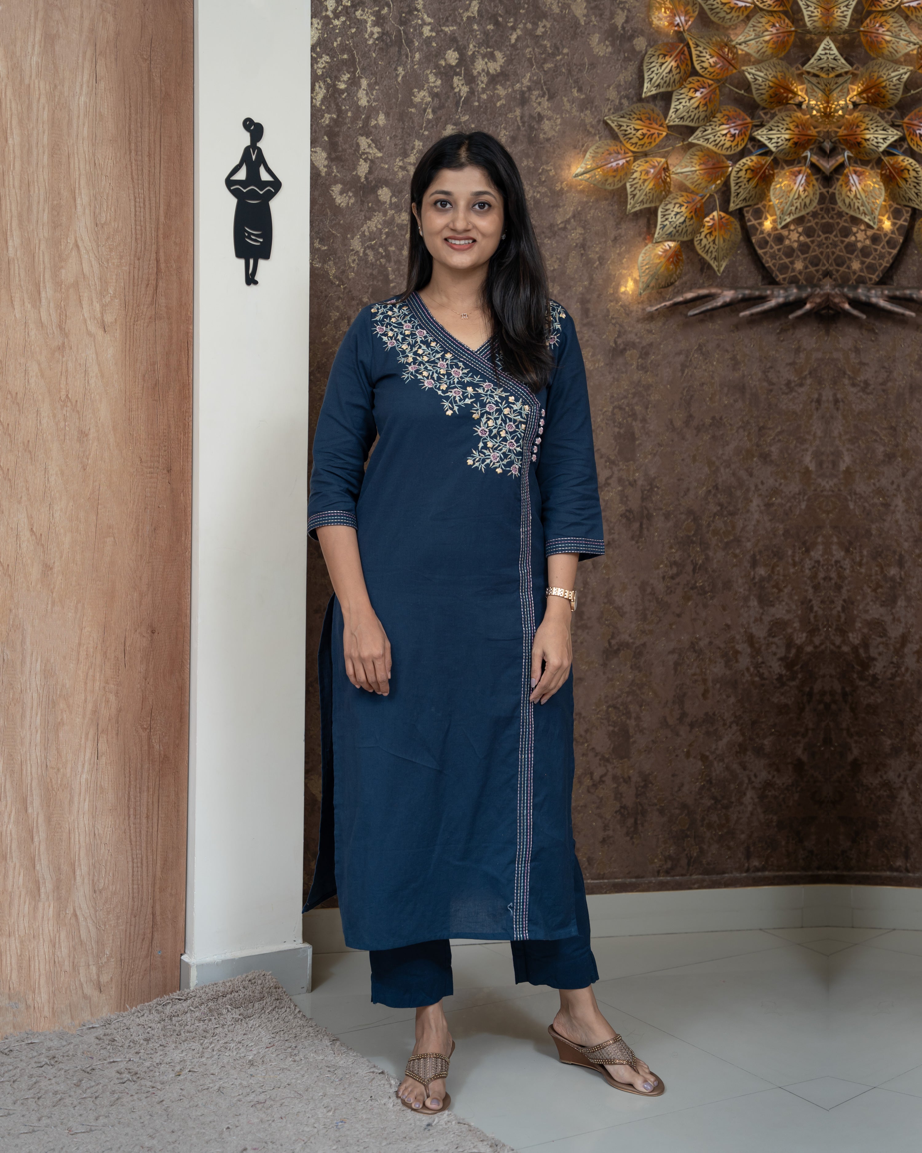 Load image into Gallery viewer, Cotton Co-Ord Set-4179