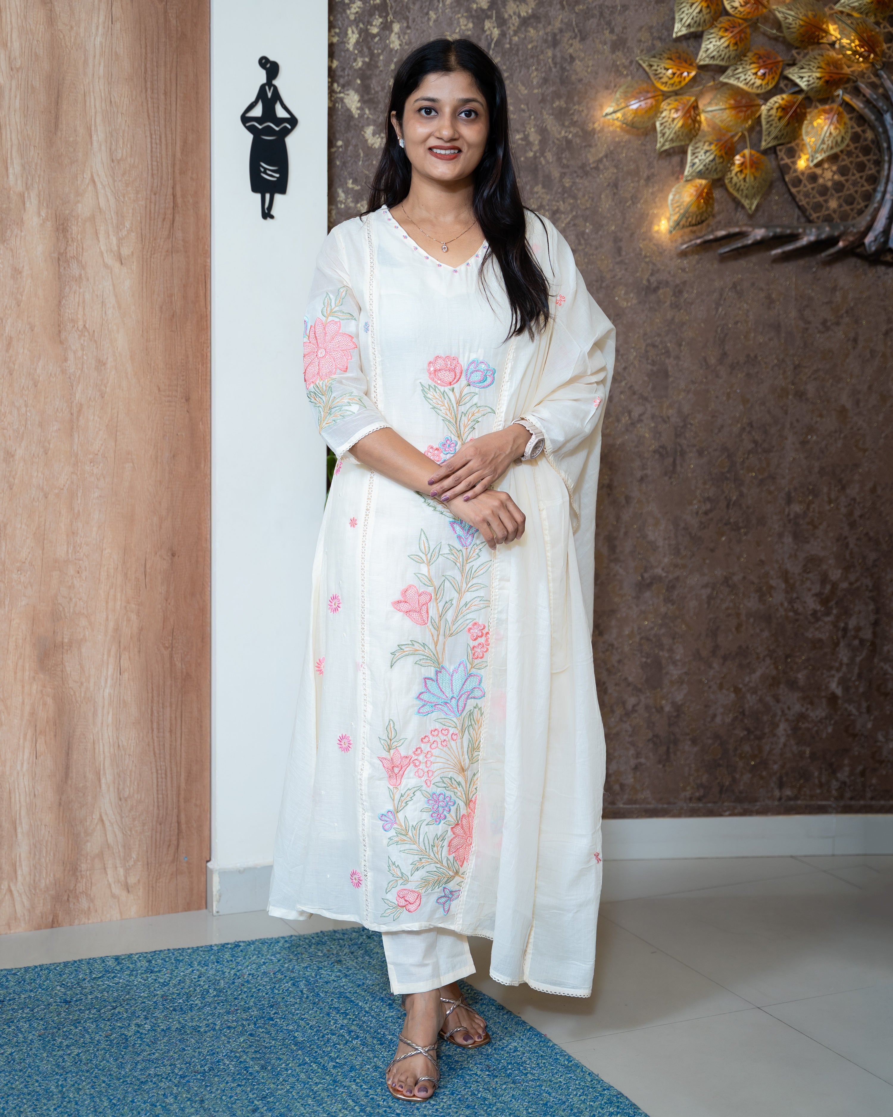 Load image into Gallery viewer, Mul Cotton Suit-8685