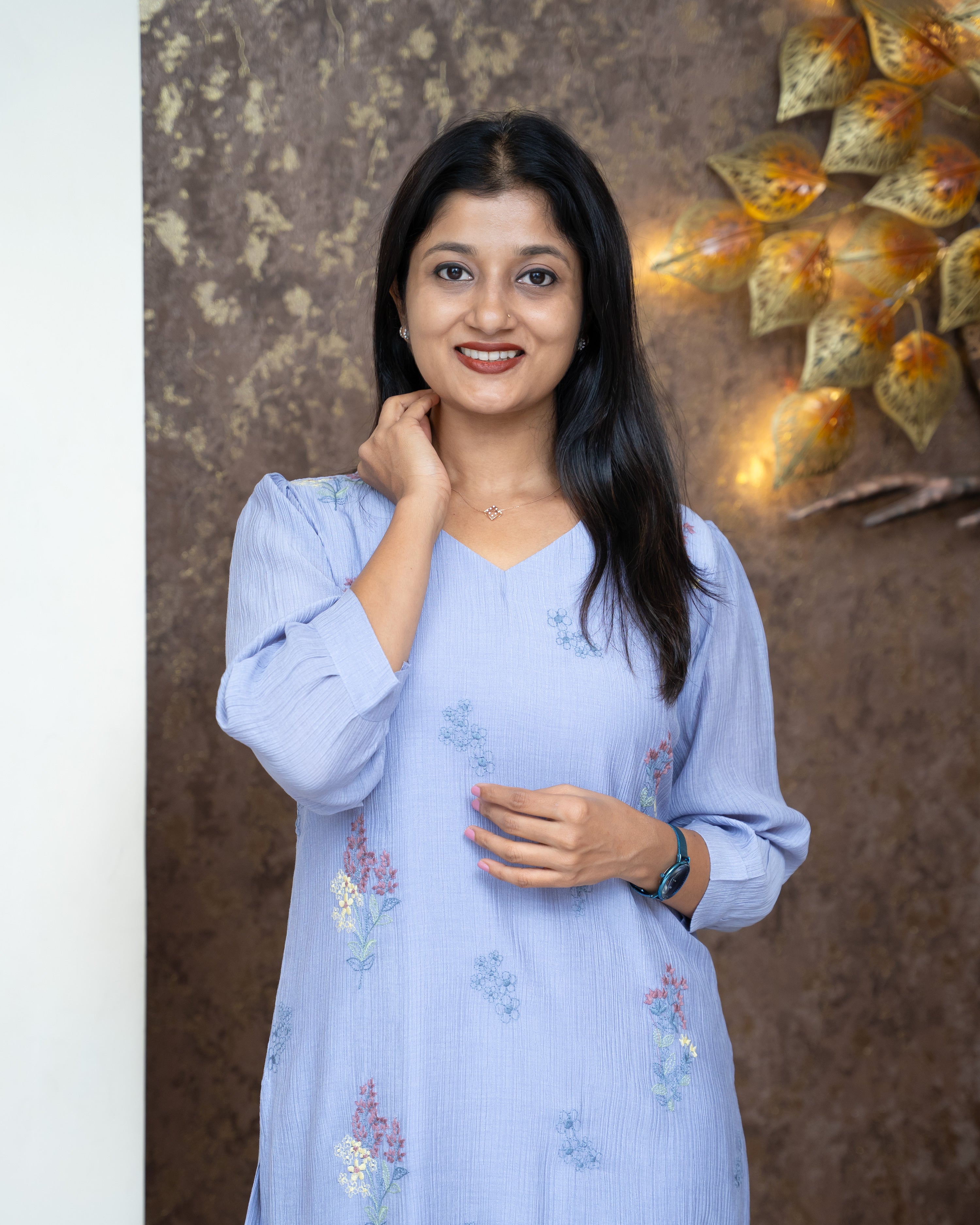 Load image into Gallery viewer, Crushed Kurti-4367