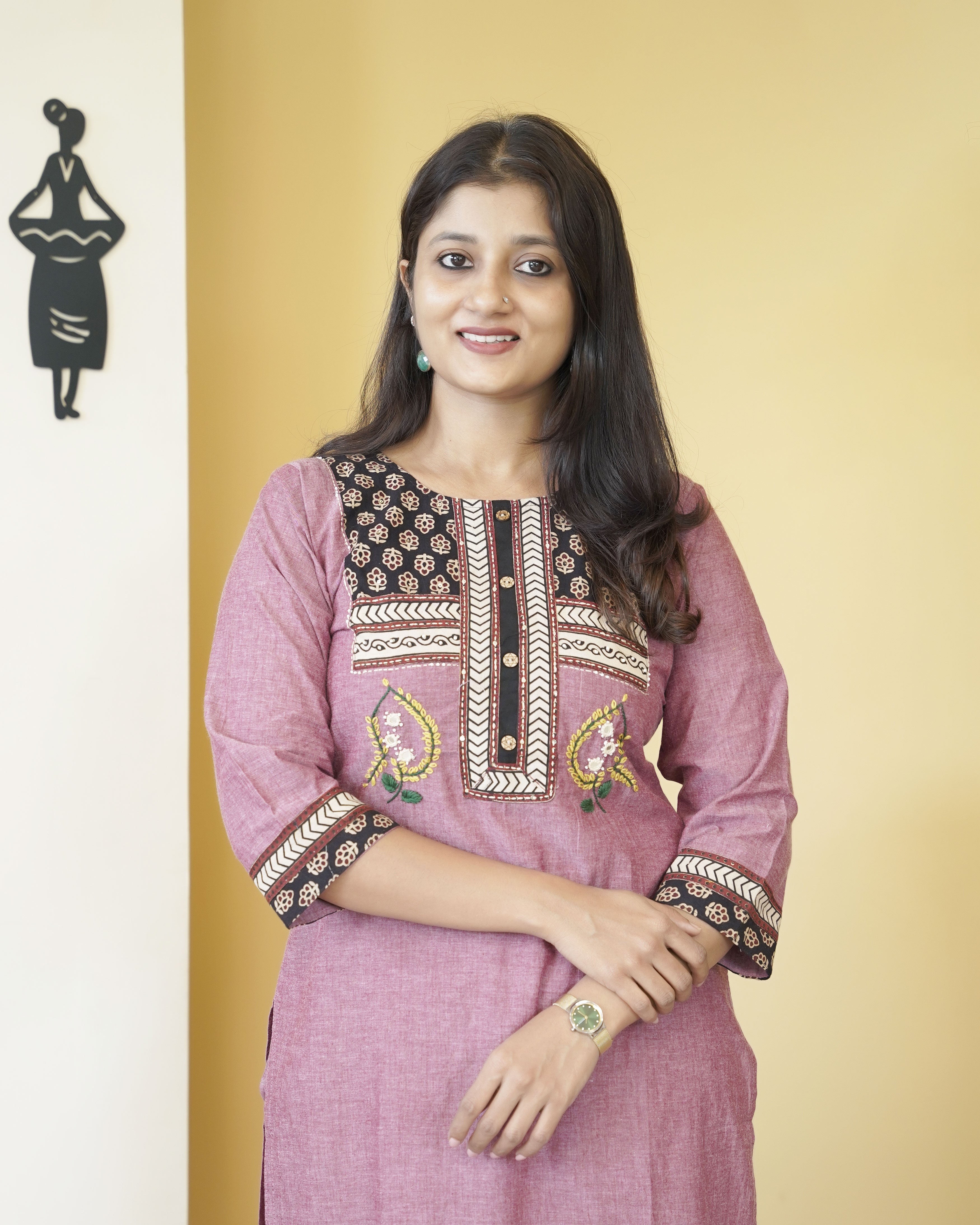 Load image into Gallery viewer, Pure Cotton Kurti Set-5228