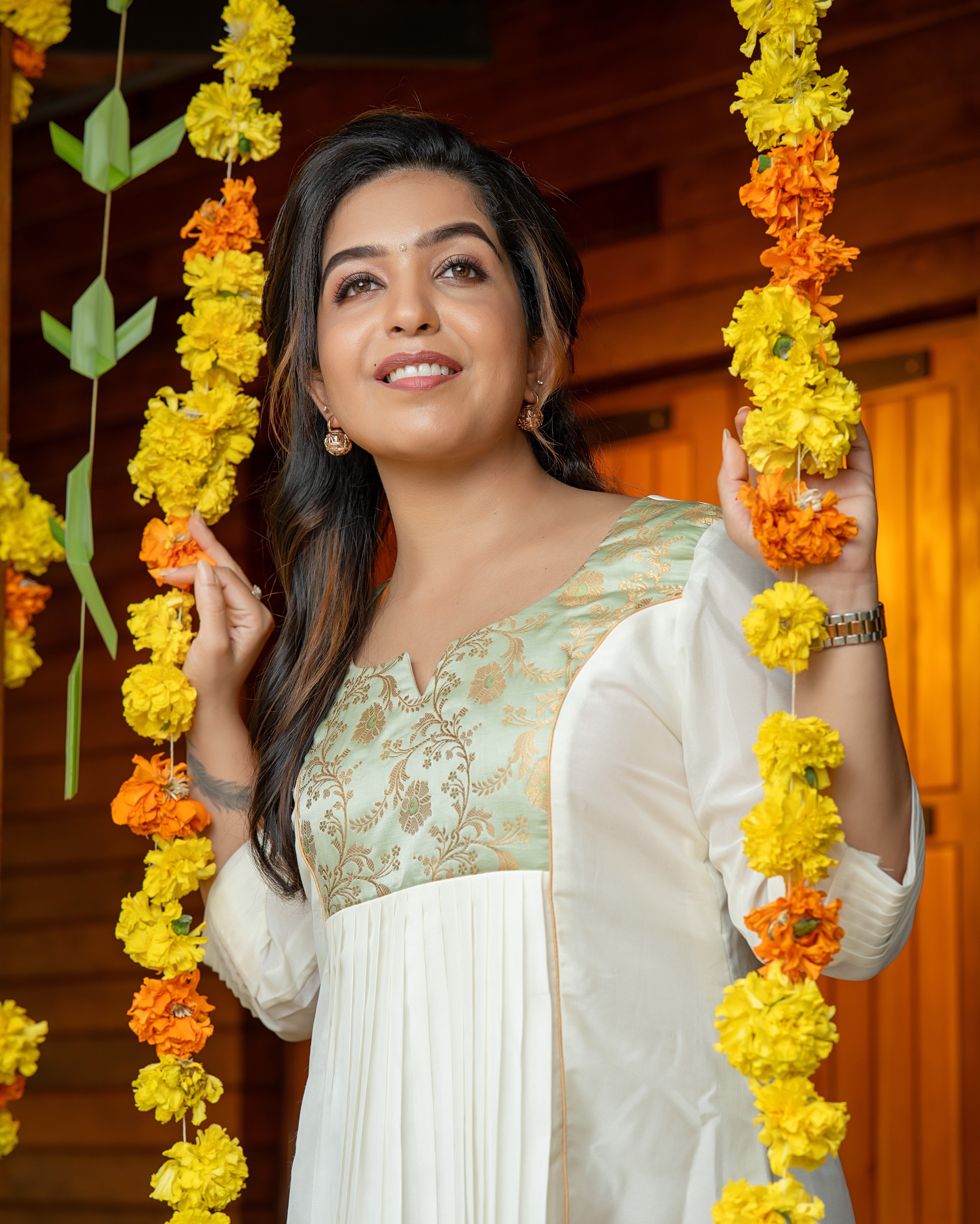 Load image into Gallery viewer, Vichitra Silk Designer Kurti (Pre-Order)-5114