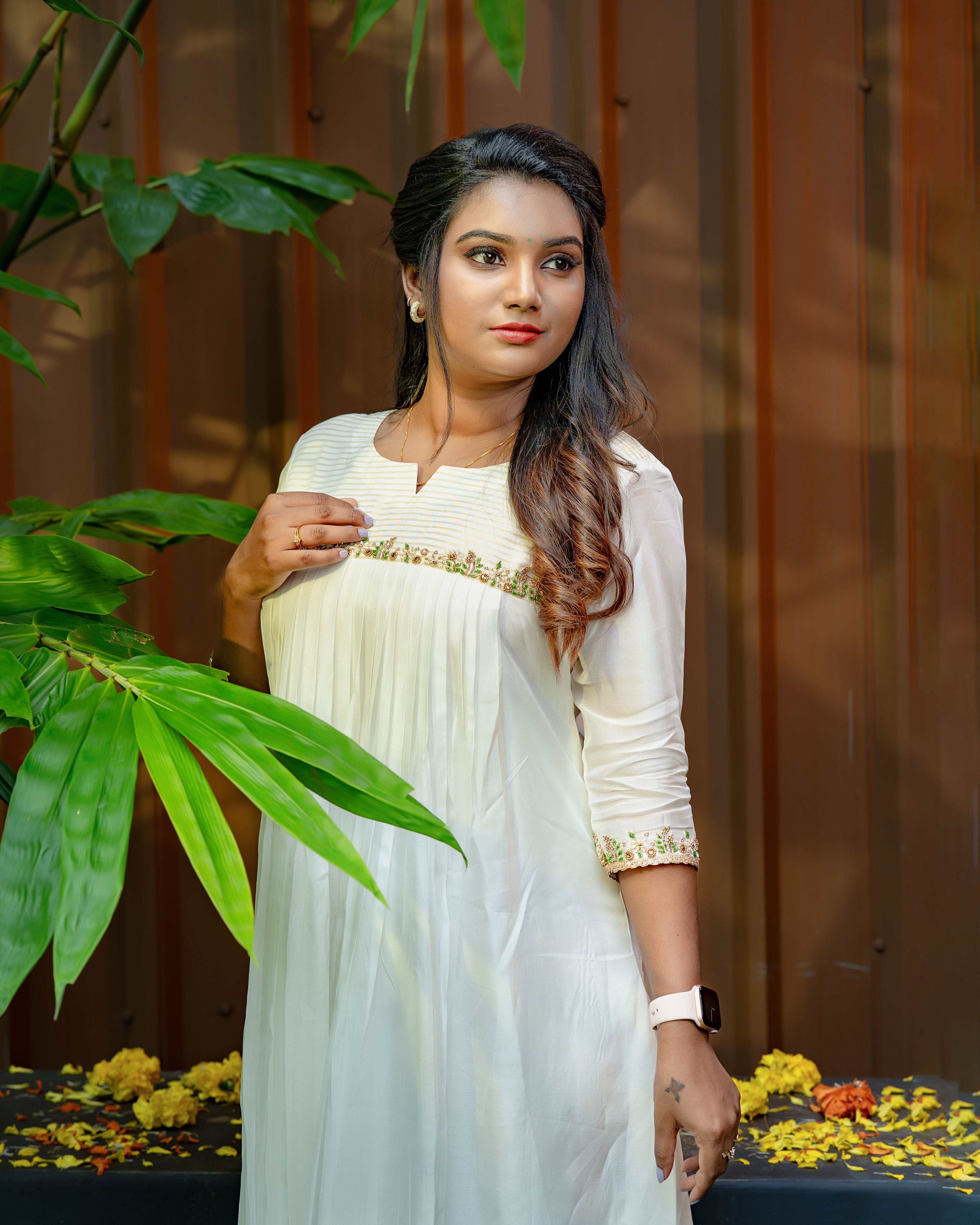 Load image into Gallery viewer, Organza A-line Designer Kurti (Pre-Order)-5113