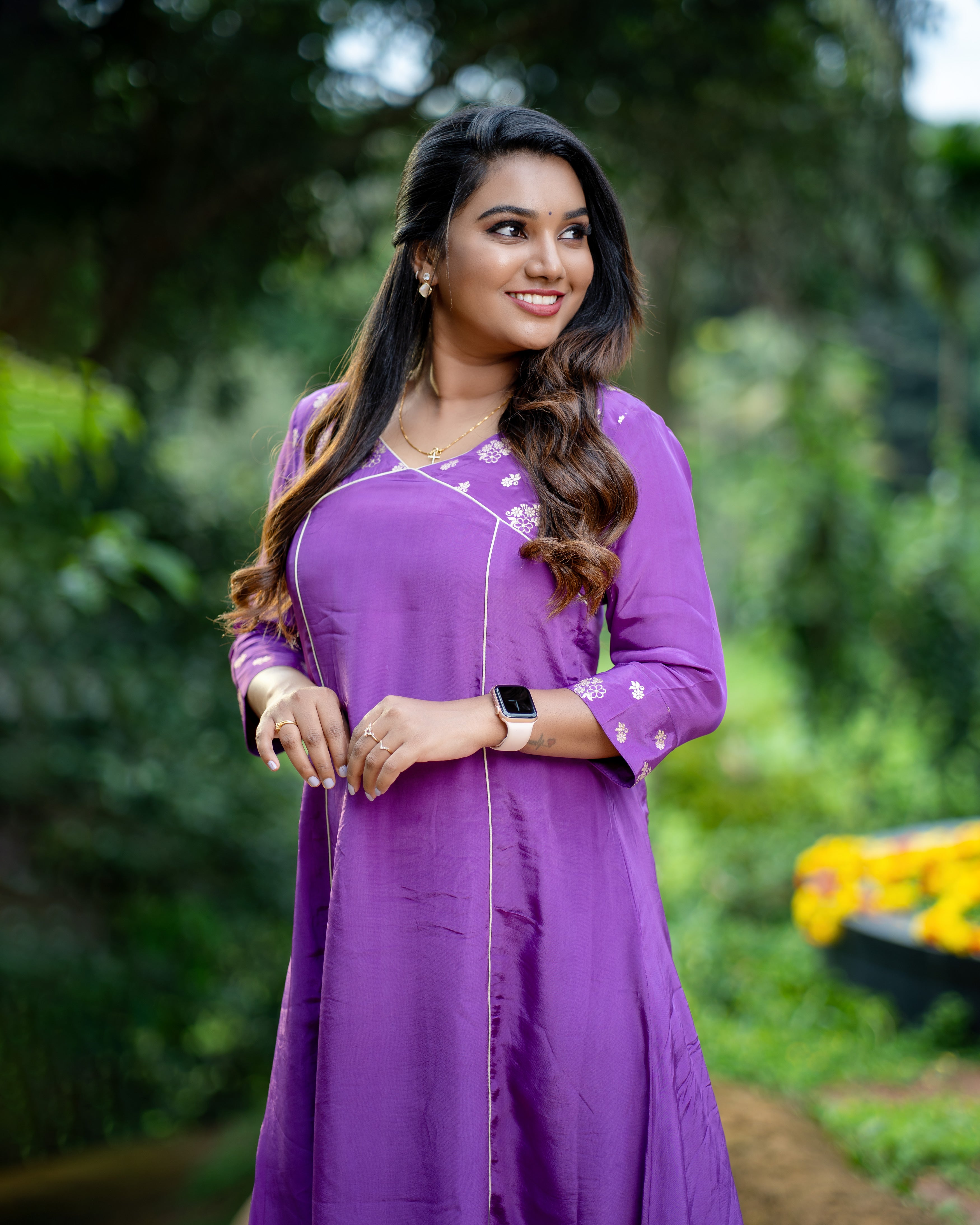 Load image into Gallery viewer, Crepe Silk Designer kurti (Pre-Order)-5116