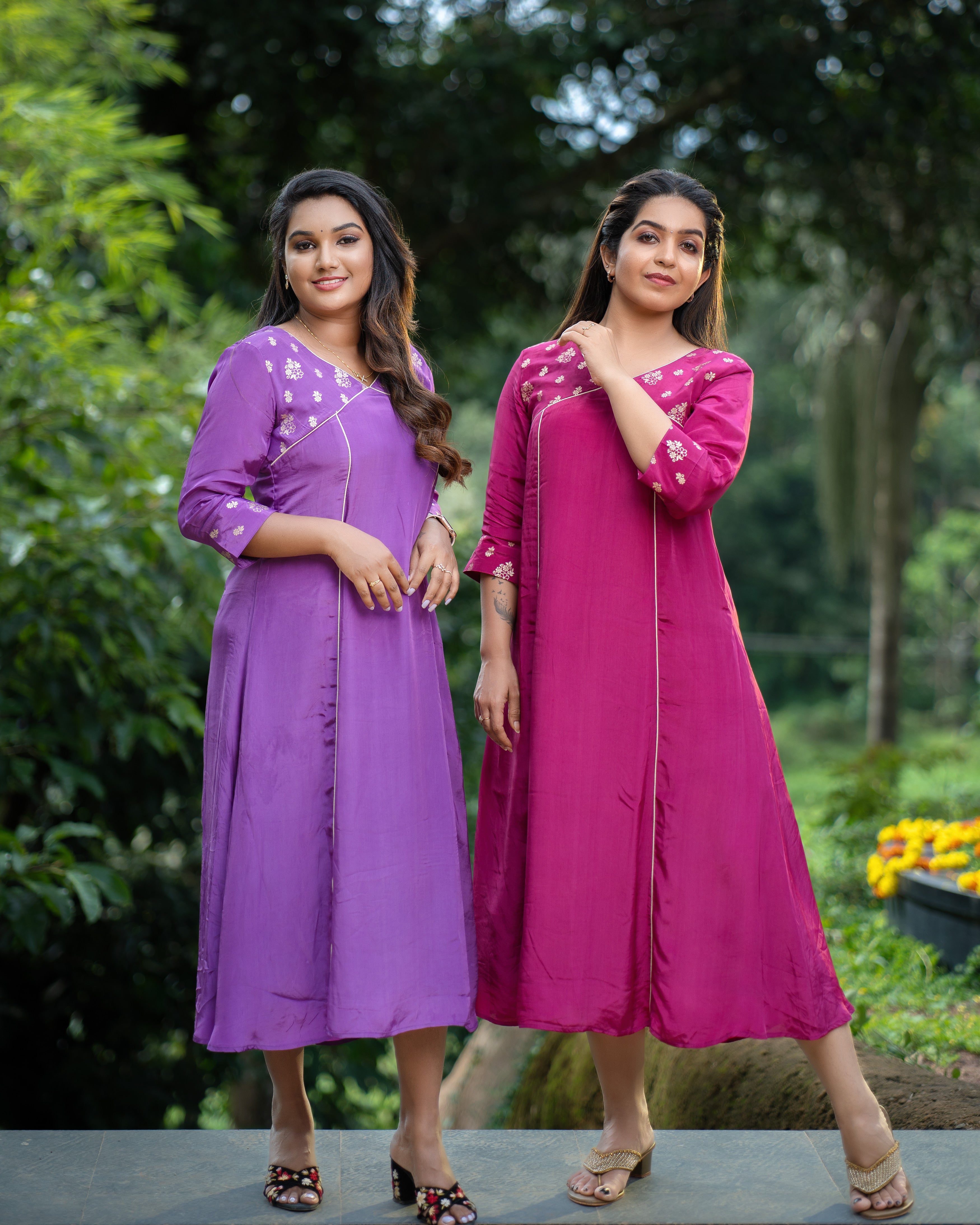 Load image into Gallery viewer, Crepe Silk Designer kurti (Pre-Order)-5116