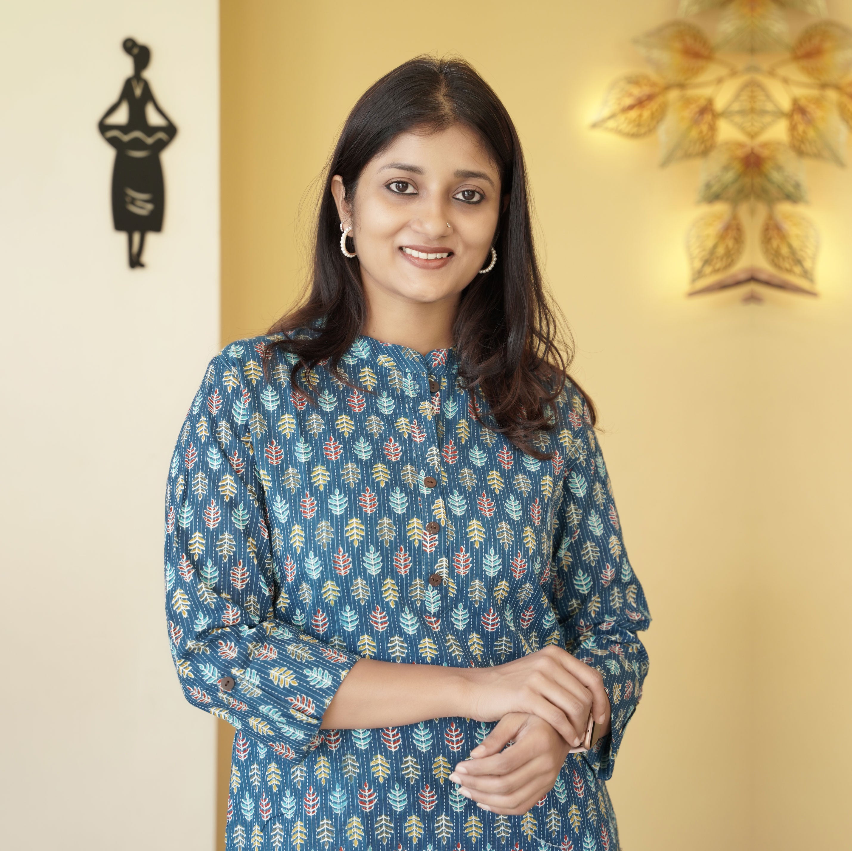 Load image into Gallery viewer, pure cotton kurti-4367