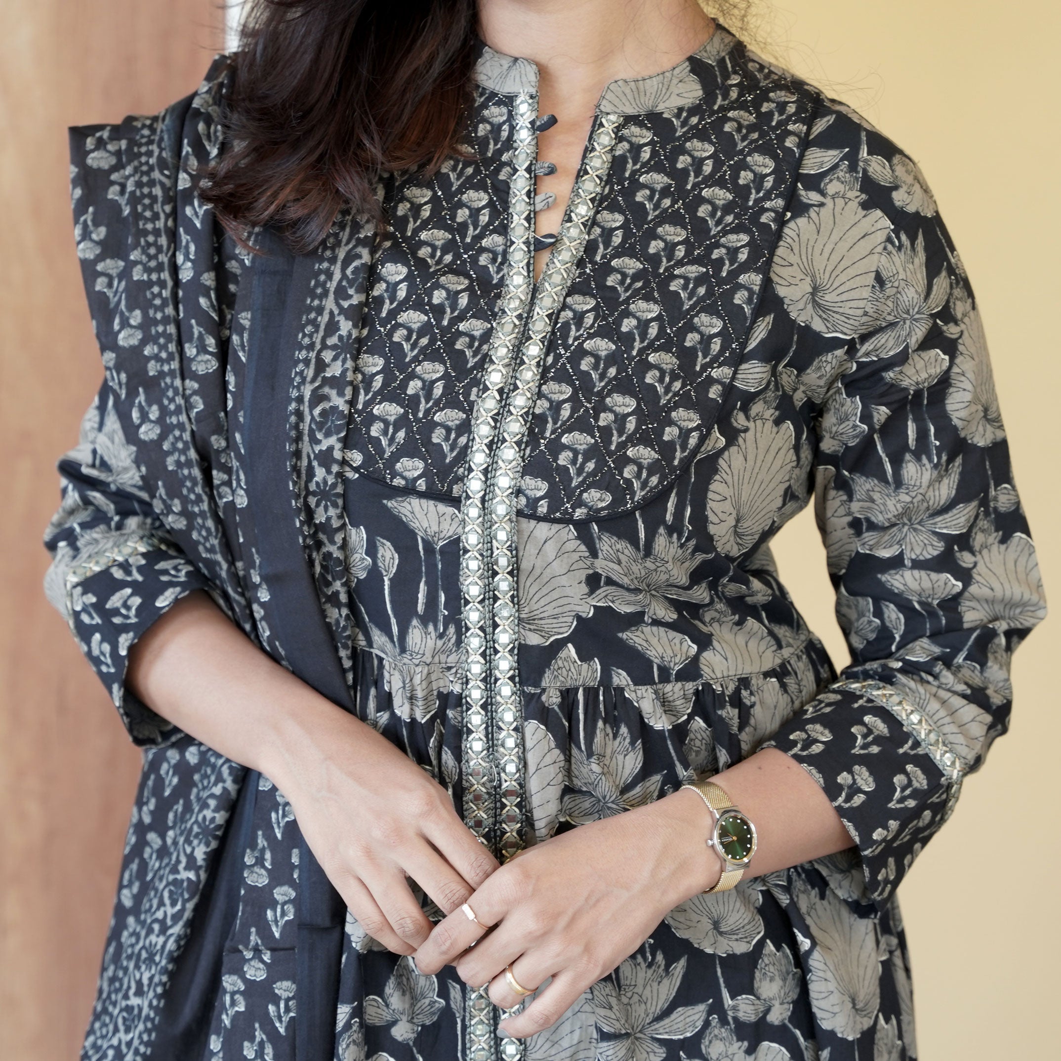 Load image into Gallery viewer, Pure Cotton Kurti Set - 4461