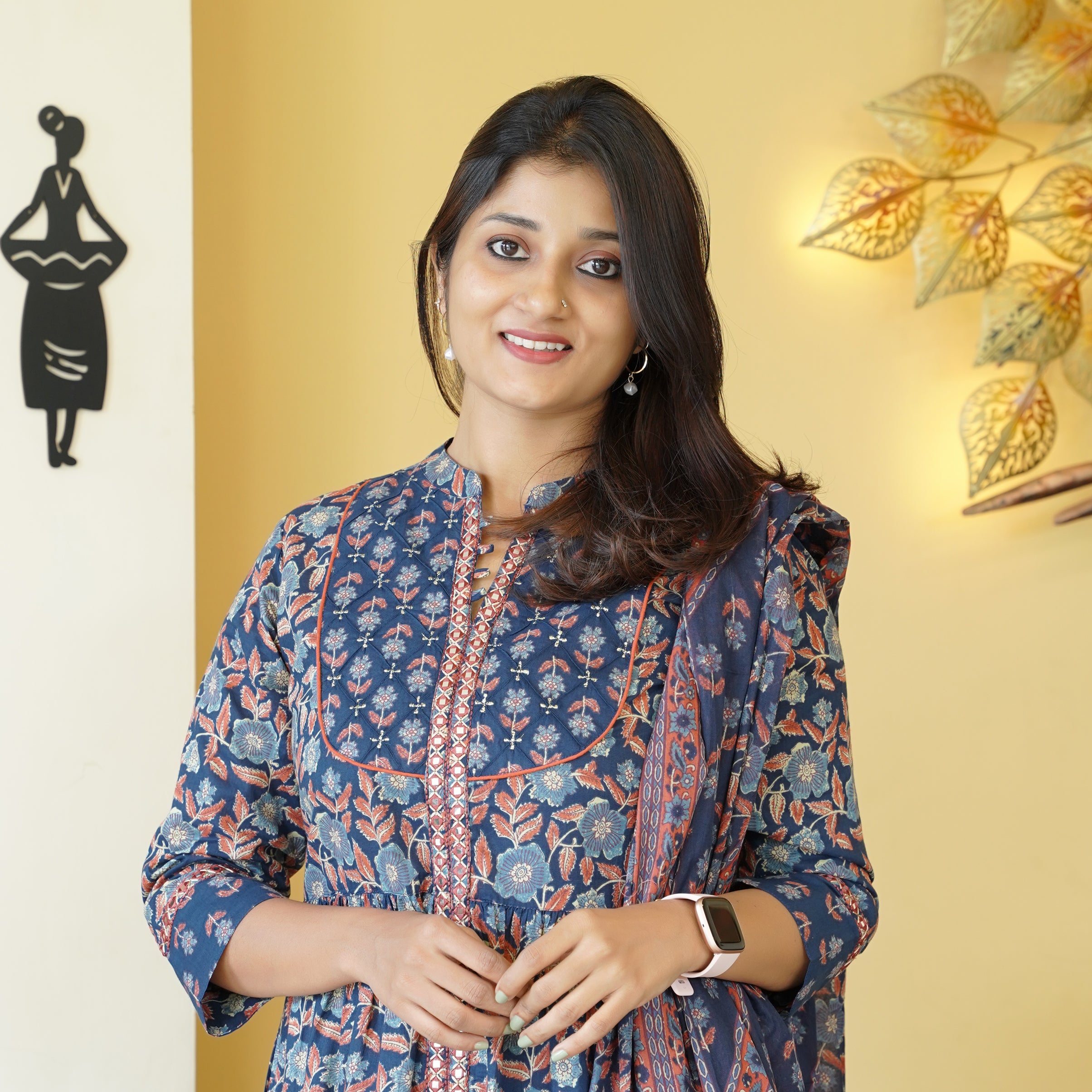 Load image into Gallery viewer, Pure Cotton Kurti Set - 4461