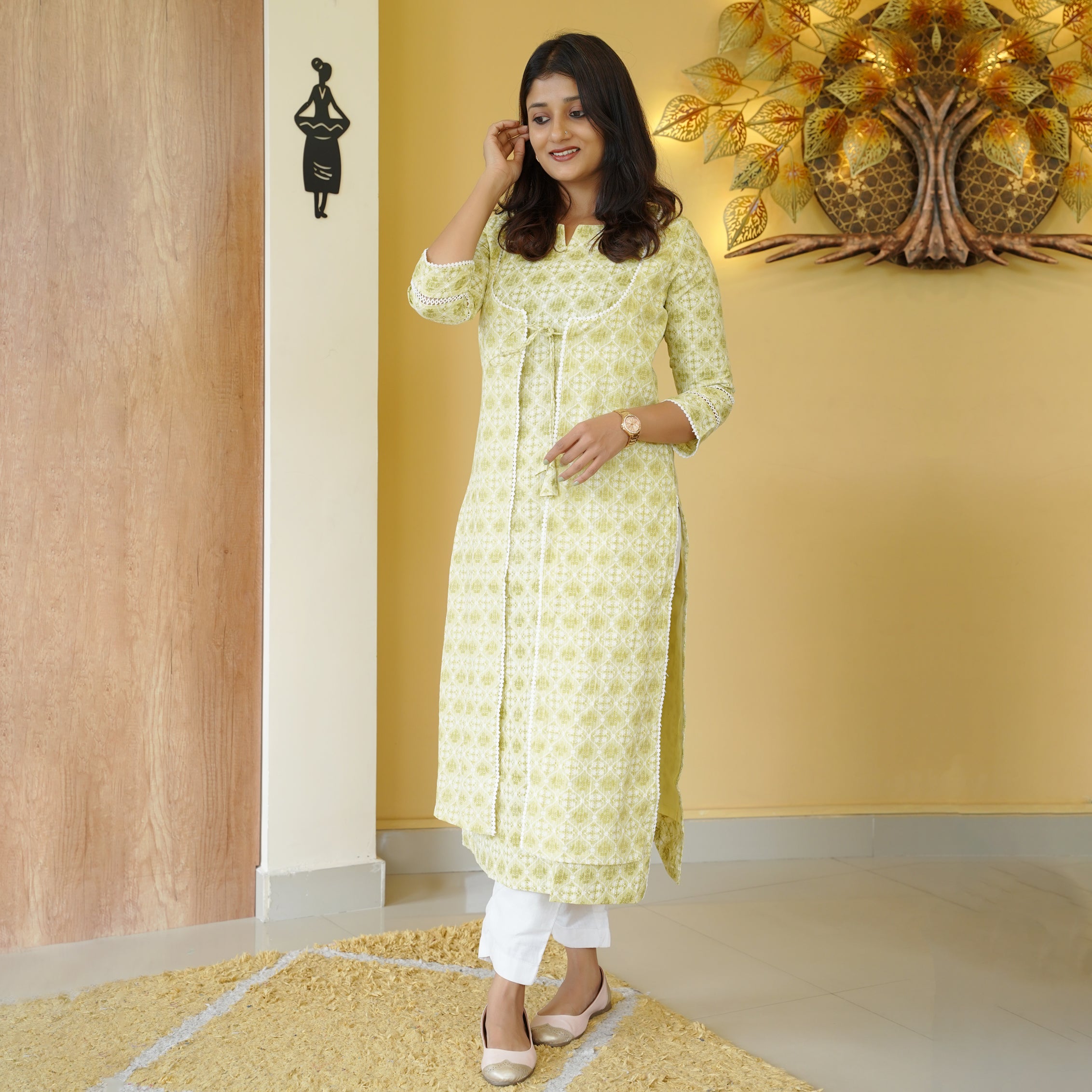 Load image into Gallery viewer, Pure Cotton Kurti - 4131