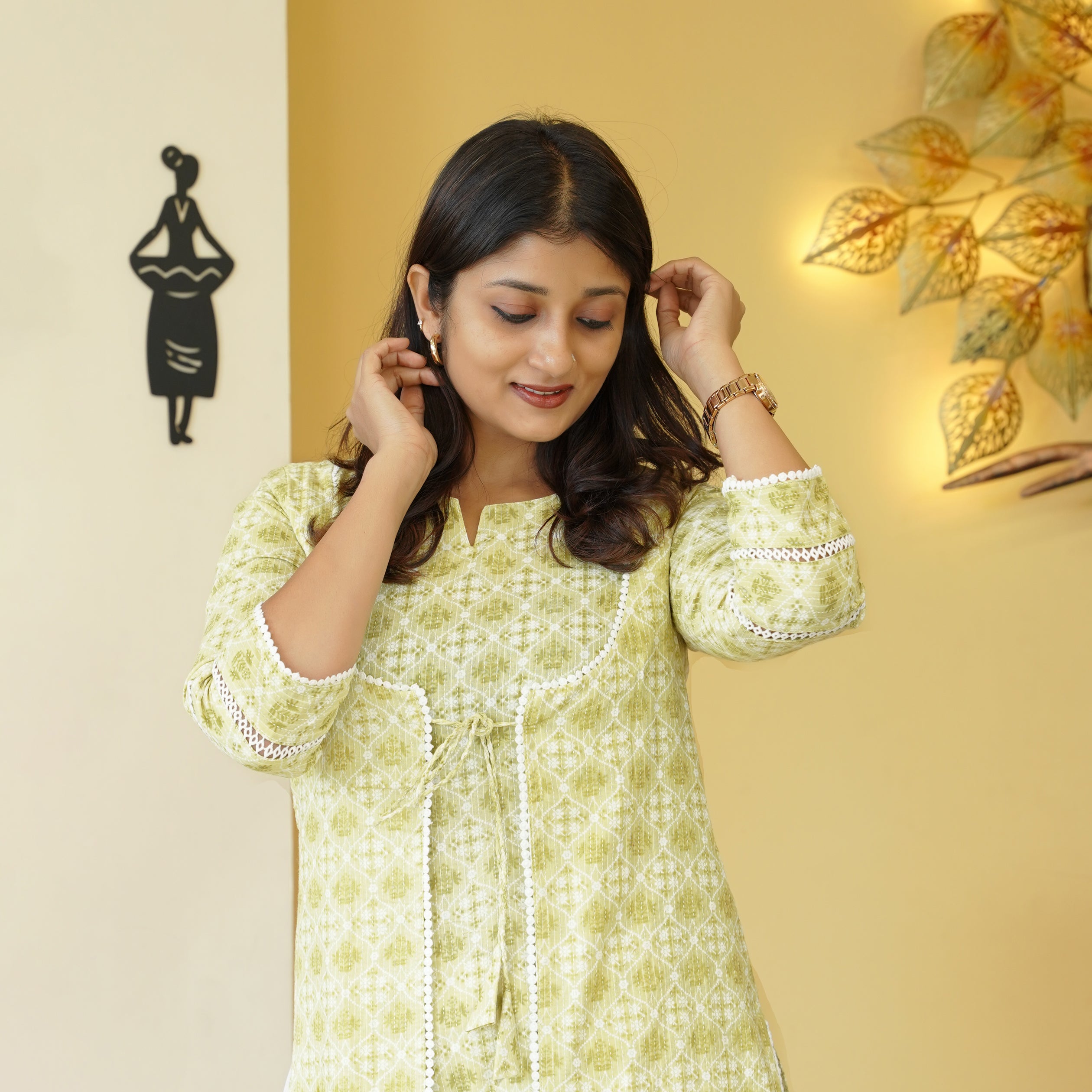 Load image into Gallery viewer, Pure Cotton Kurti - 4131