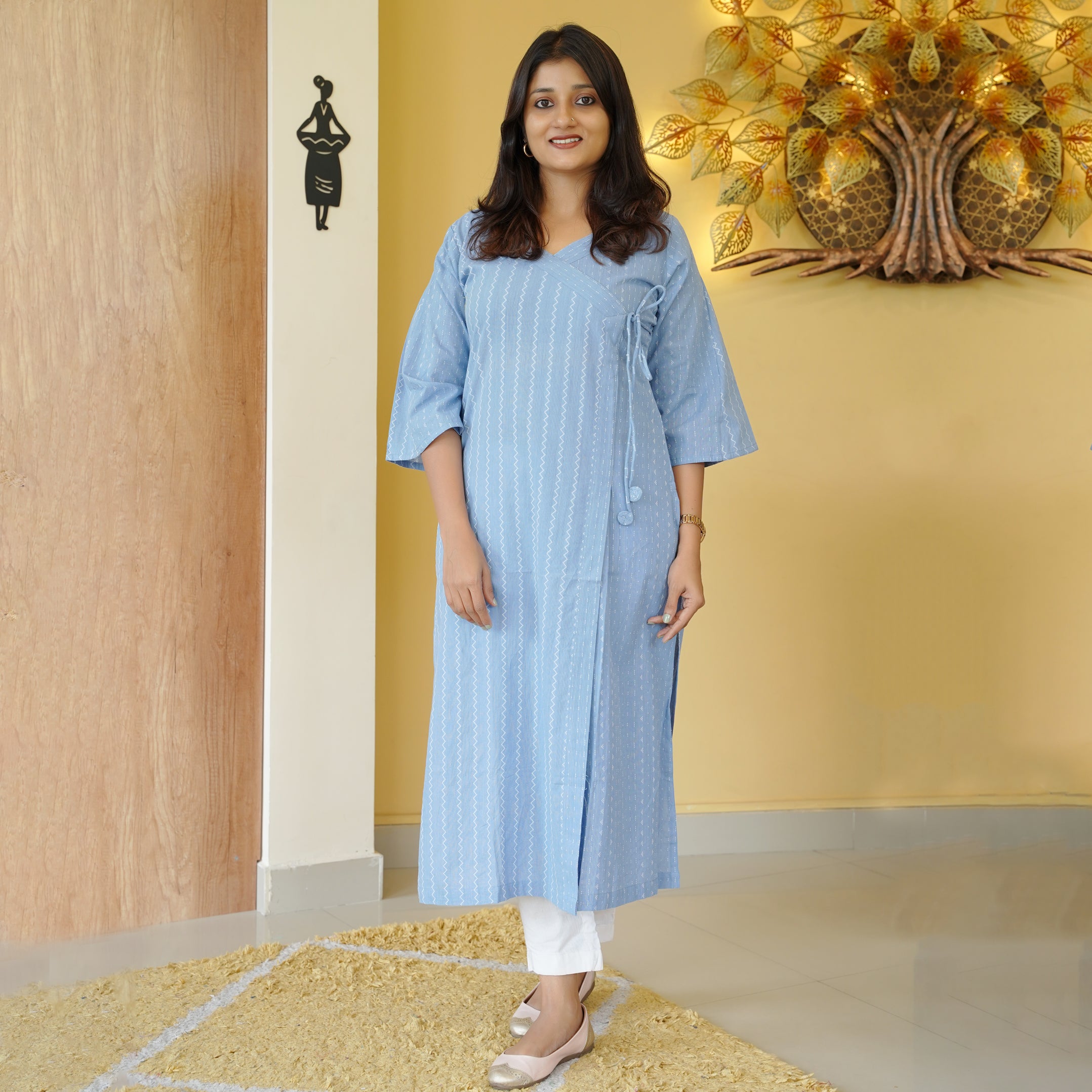 Load image into Gallery viewer, Pure Cotton Kurti - 4366