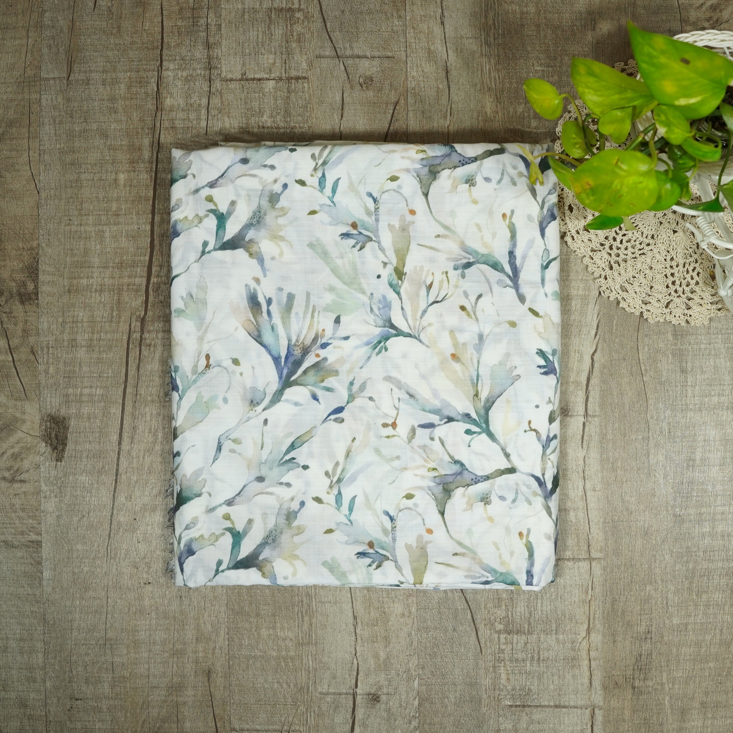 Load image into Gallery viewer, Linen Cotton Fabric-01