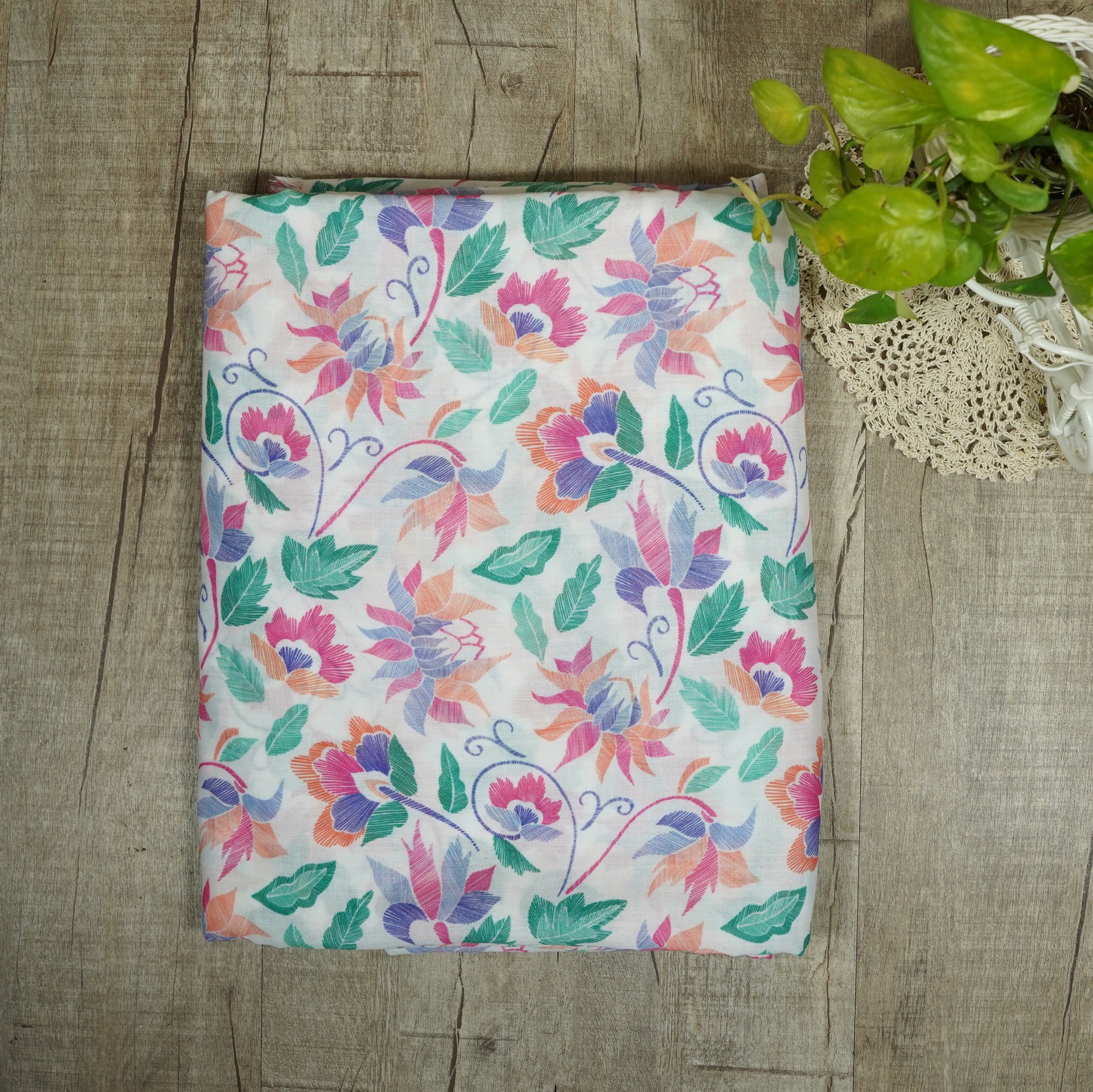 Load image into Gallery viewer, Linen Cotton Fabric-01