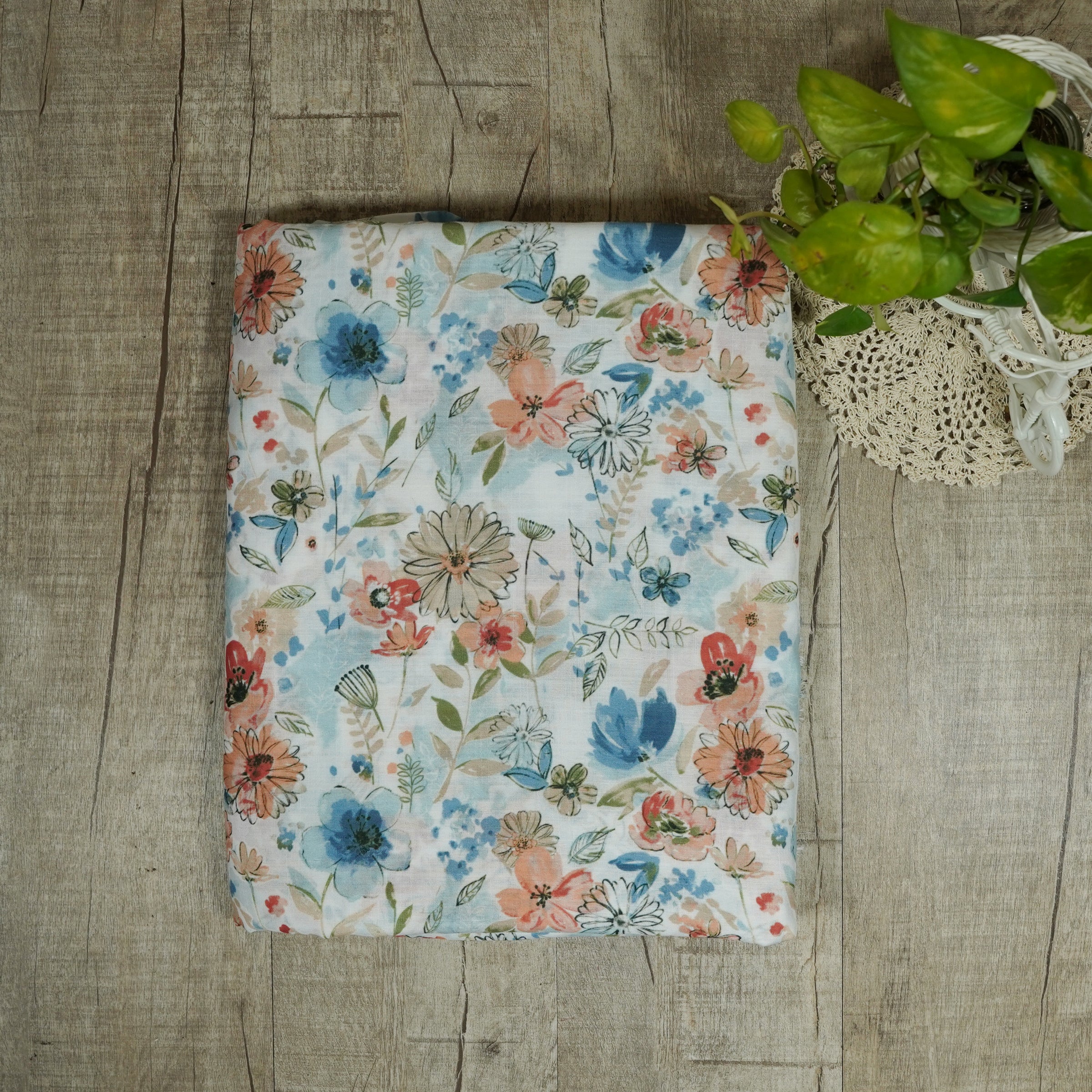 Load image into Gallery viewer, Linen Cotton Fabric-01