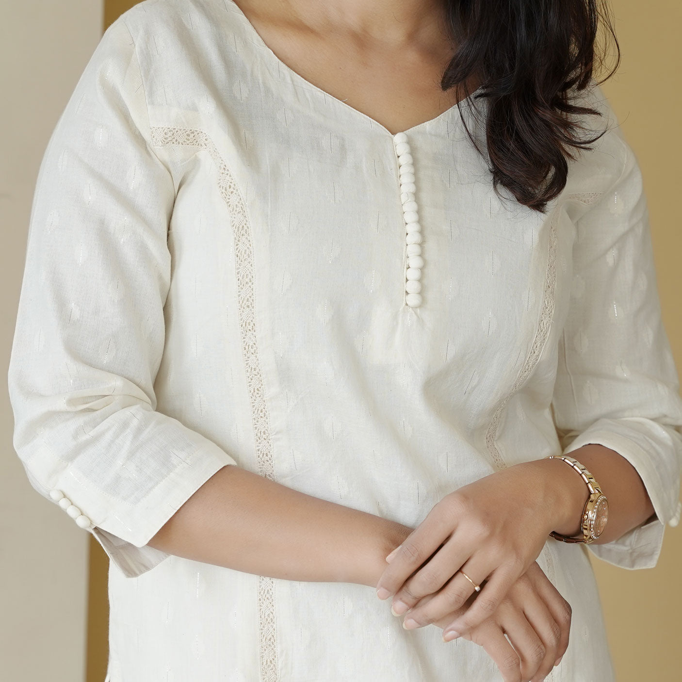 Load image into Gallery viewer, pure cotton kurti-4366