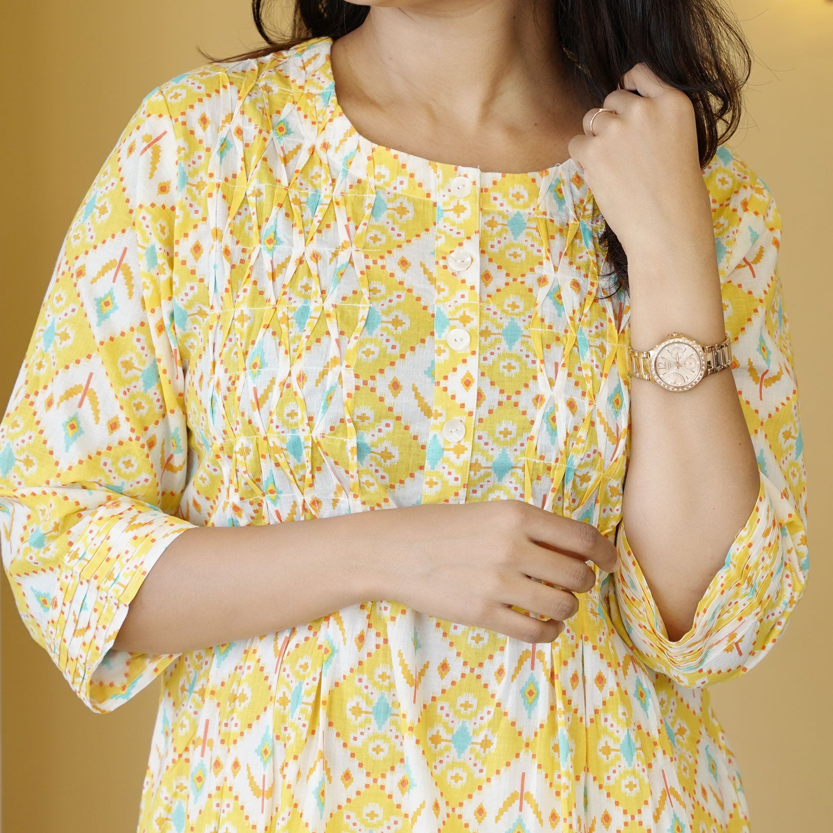 Load image into Gallery viewer, Pure Cotton Kurti-4527