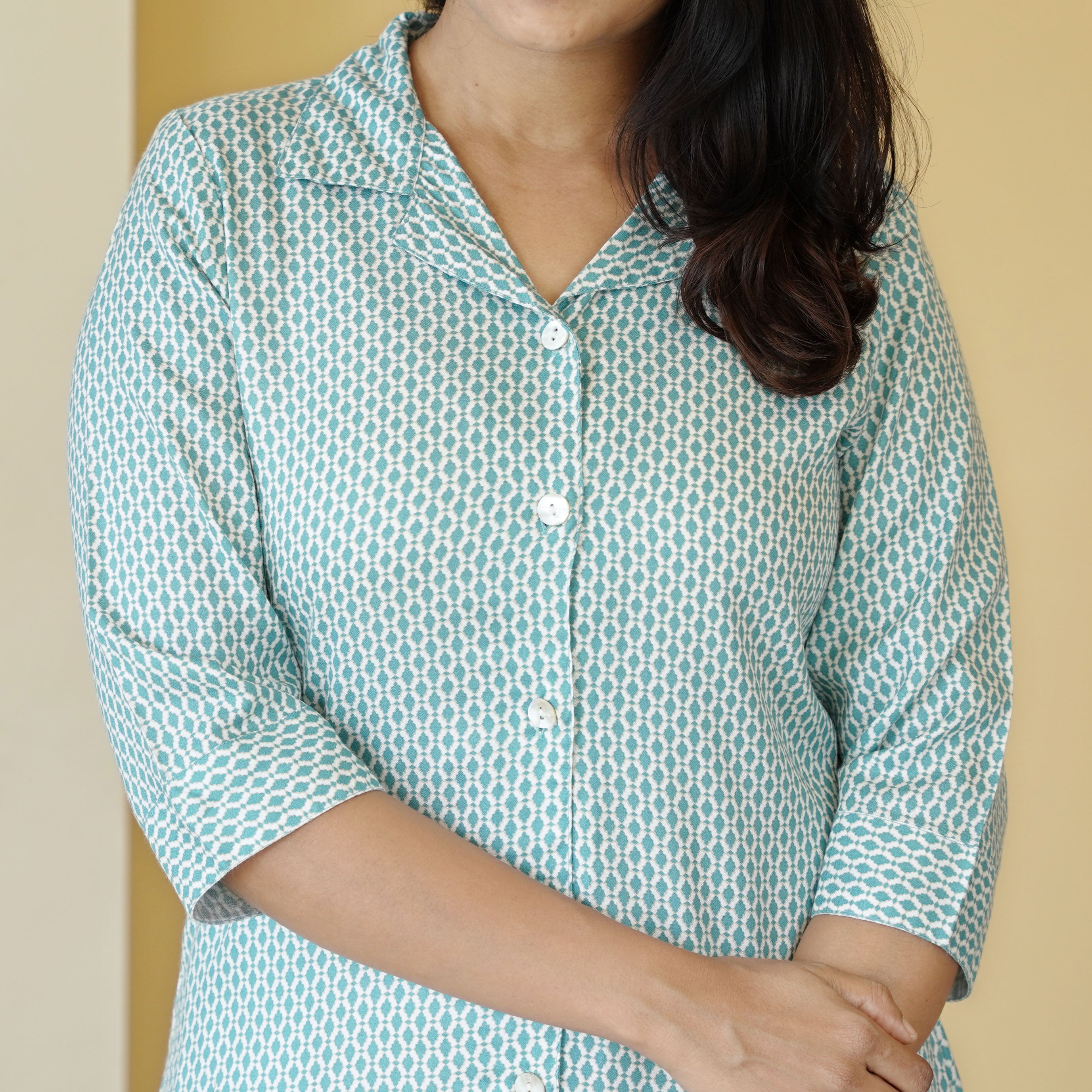 Load image into Gallery viewer, viscose Rayon kurti-3639