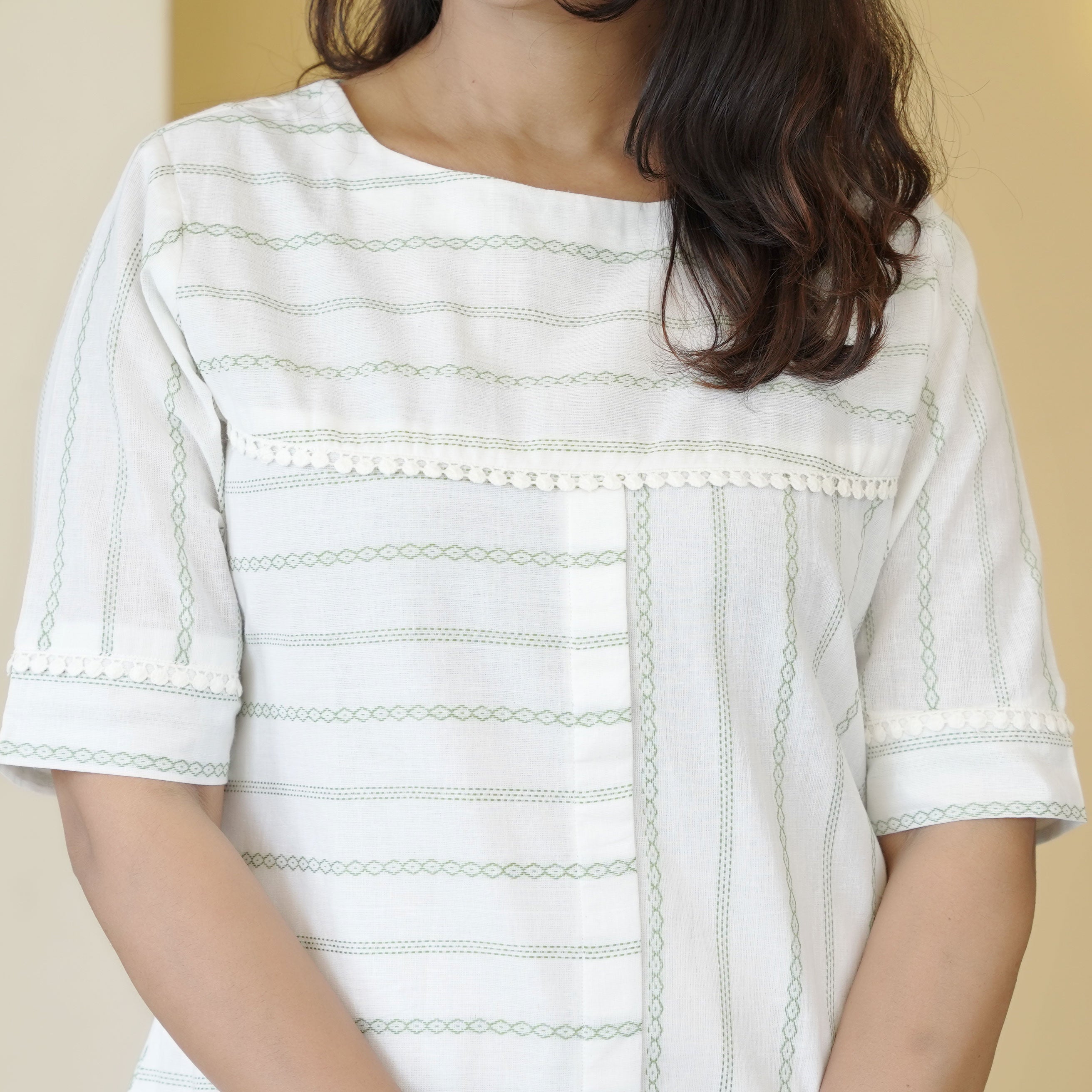 Load image into Gallery viewer, Pure Cotton Kurti-4519