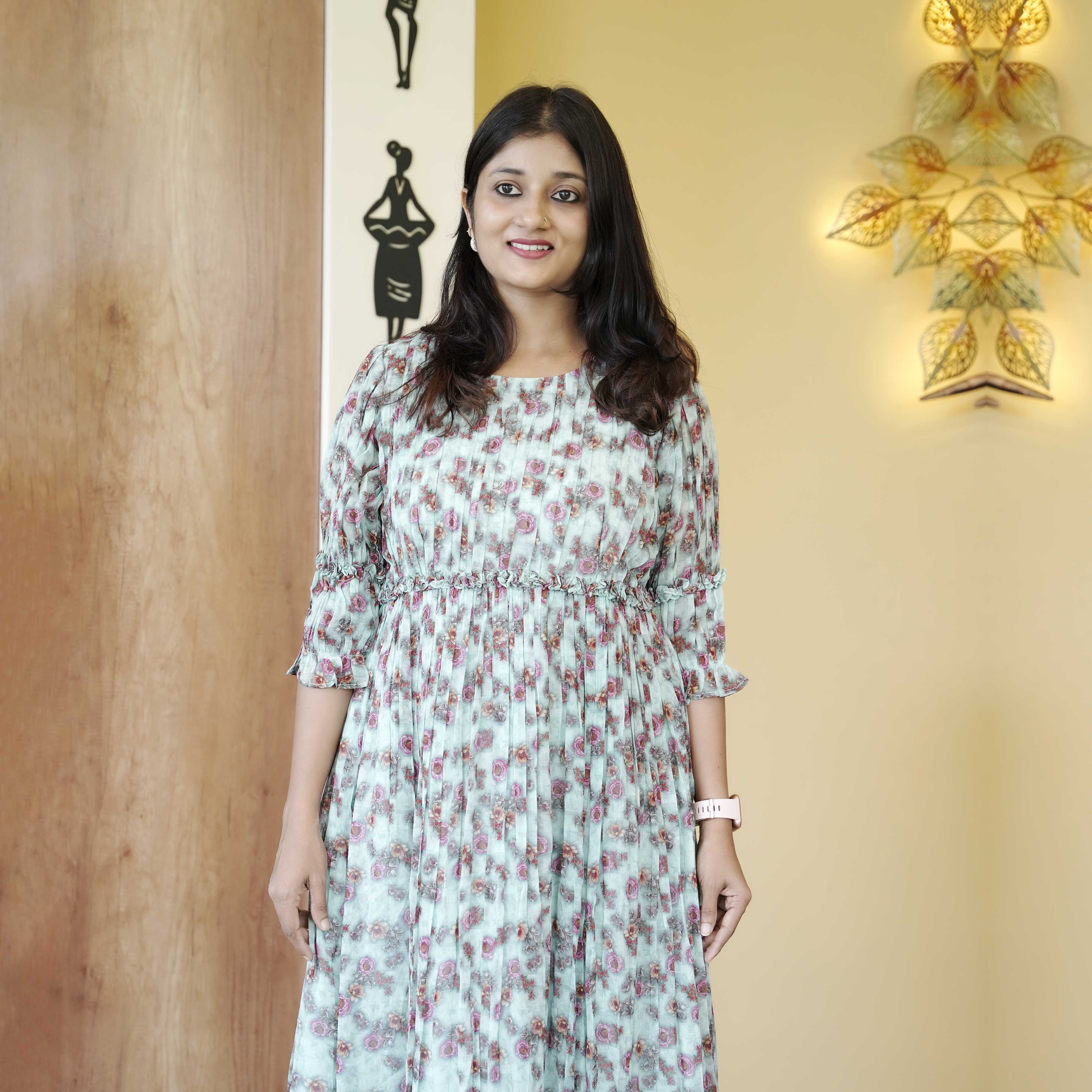 Load image into Gallery viewer, Printed Designer Dress (Pre-Order)-4553