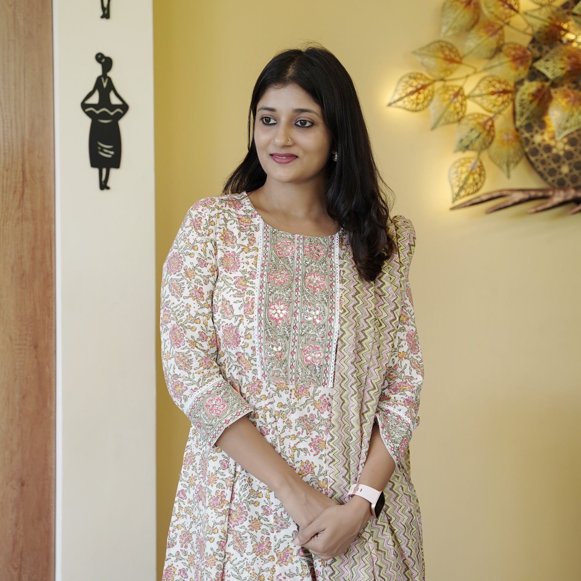 Load image into Gallery viewer, Anarkali Kurti Set-4541