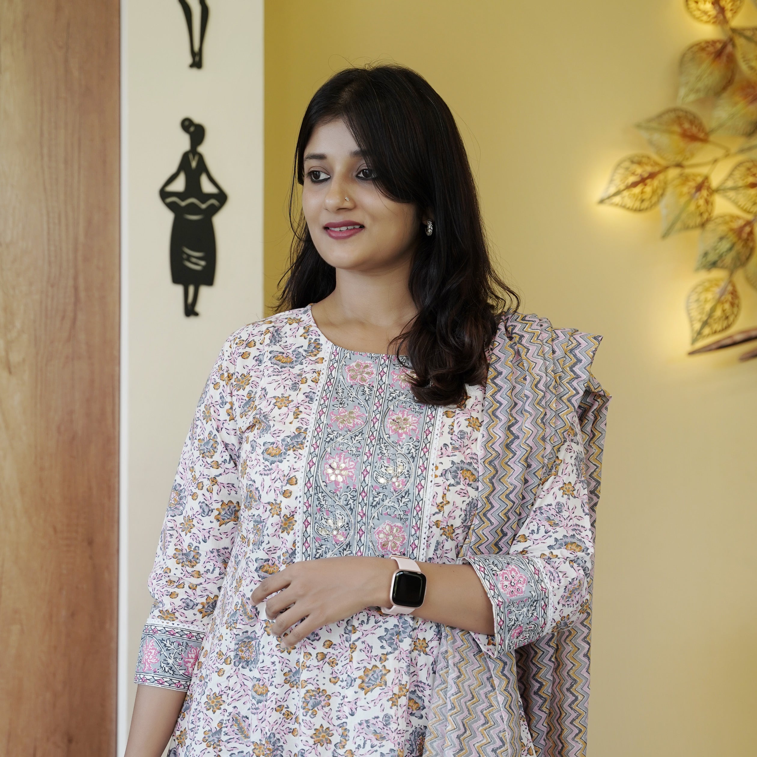 Load image into Gallery viewer, Anarkali Kurti Set-4541