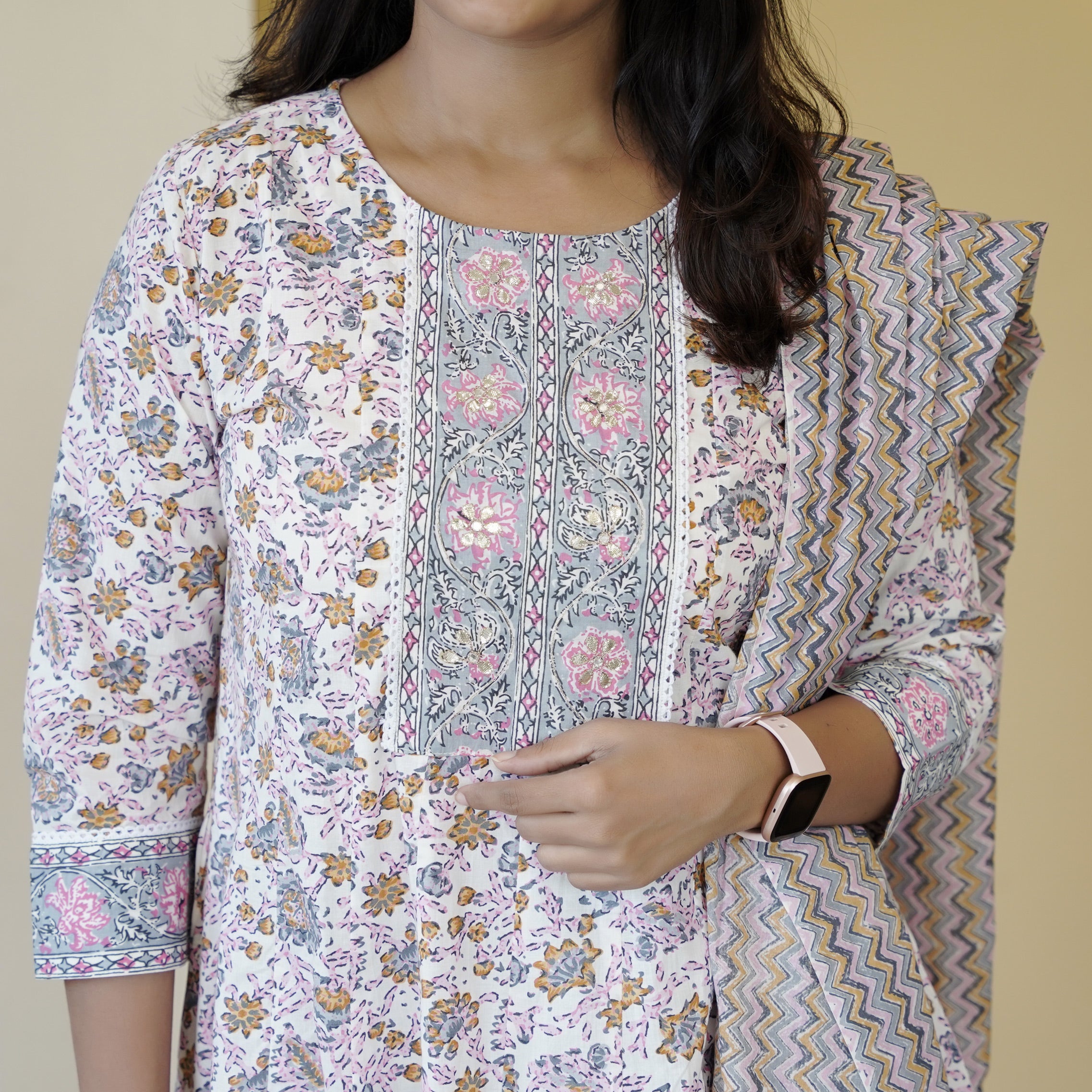 Load image into Gallery viewer, Anarkali Kurti Set-4541