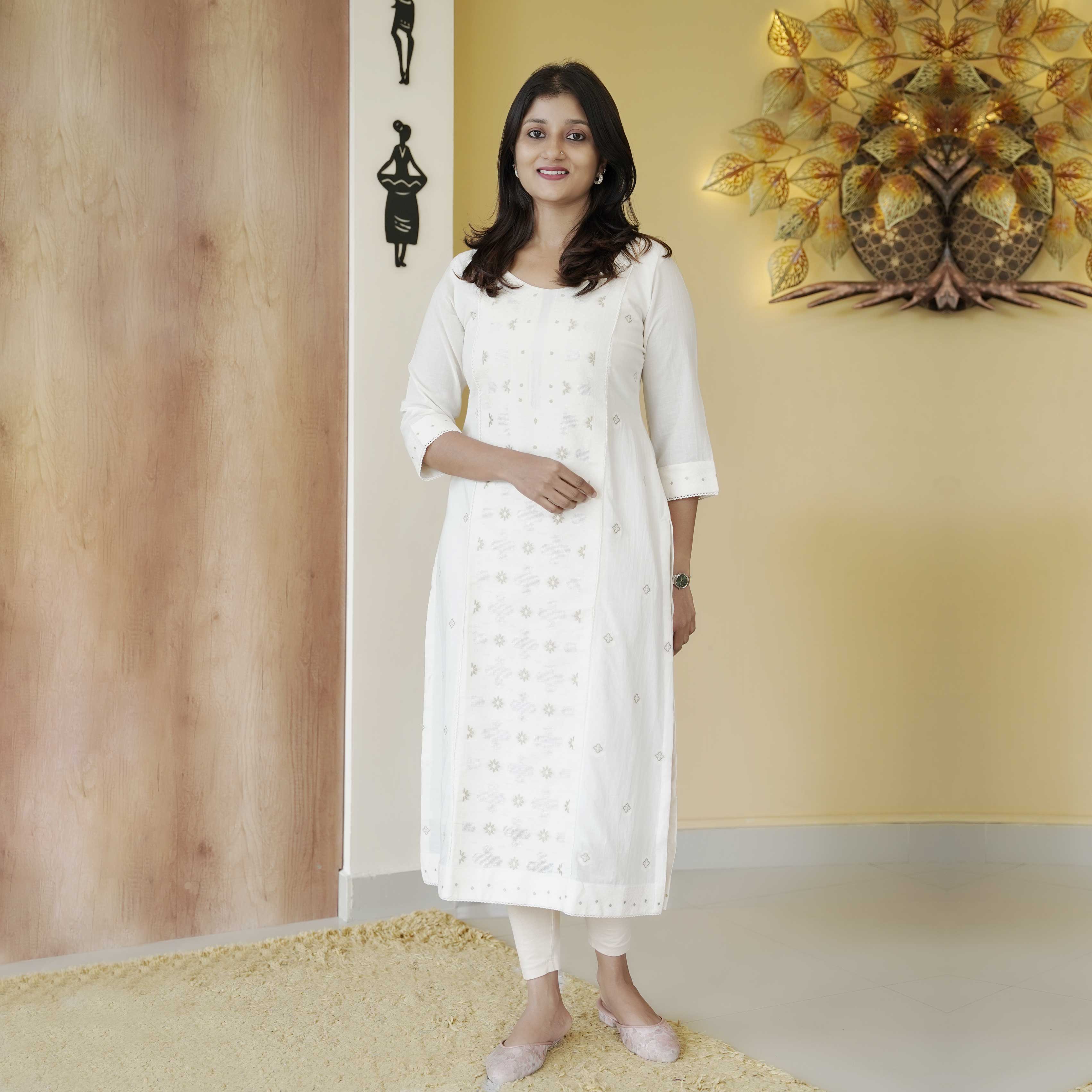 Load image into Gallery viewer, Pure Cotton Kurti-4476