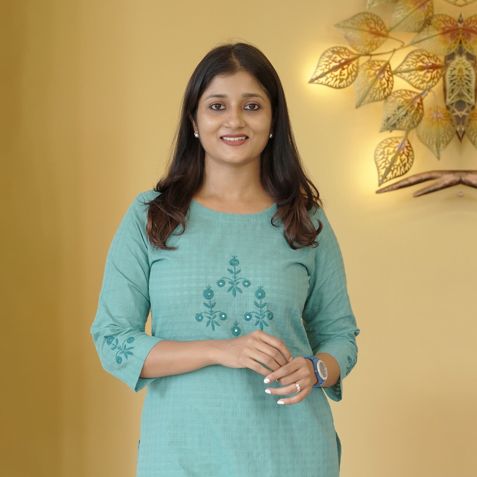 Load image into Gallery viewer, PURE COTTON KURTI-4609