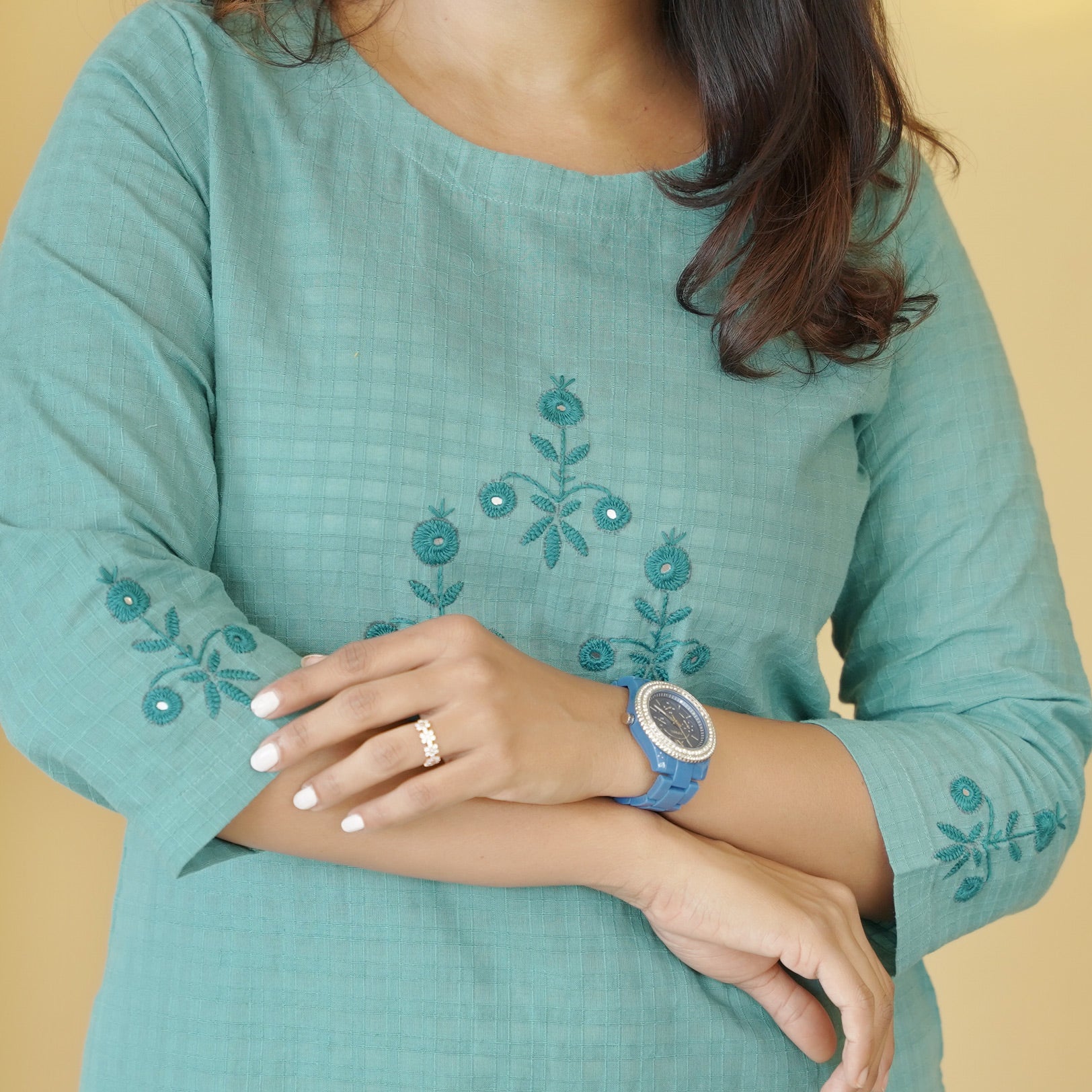 Load image into Gallery viewer, PURE COTTON KURTI-4609