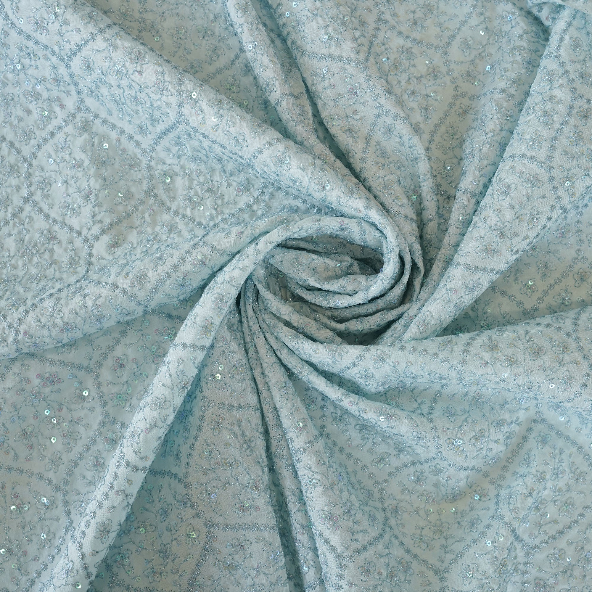 Load image into Gallery viewer, Chinon Chiffon Designer Kurti-4621(pre-order)