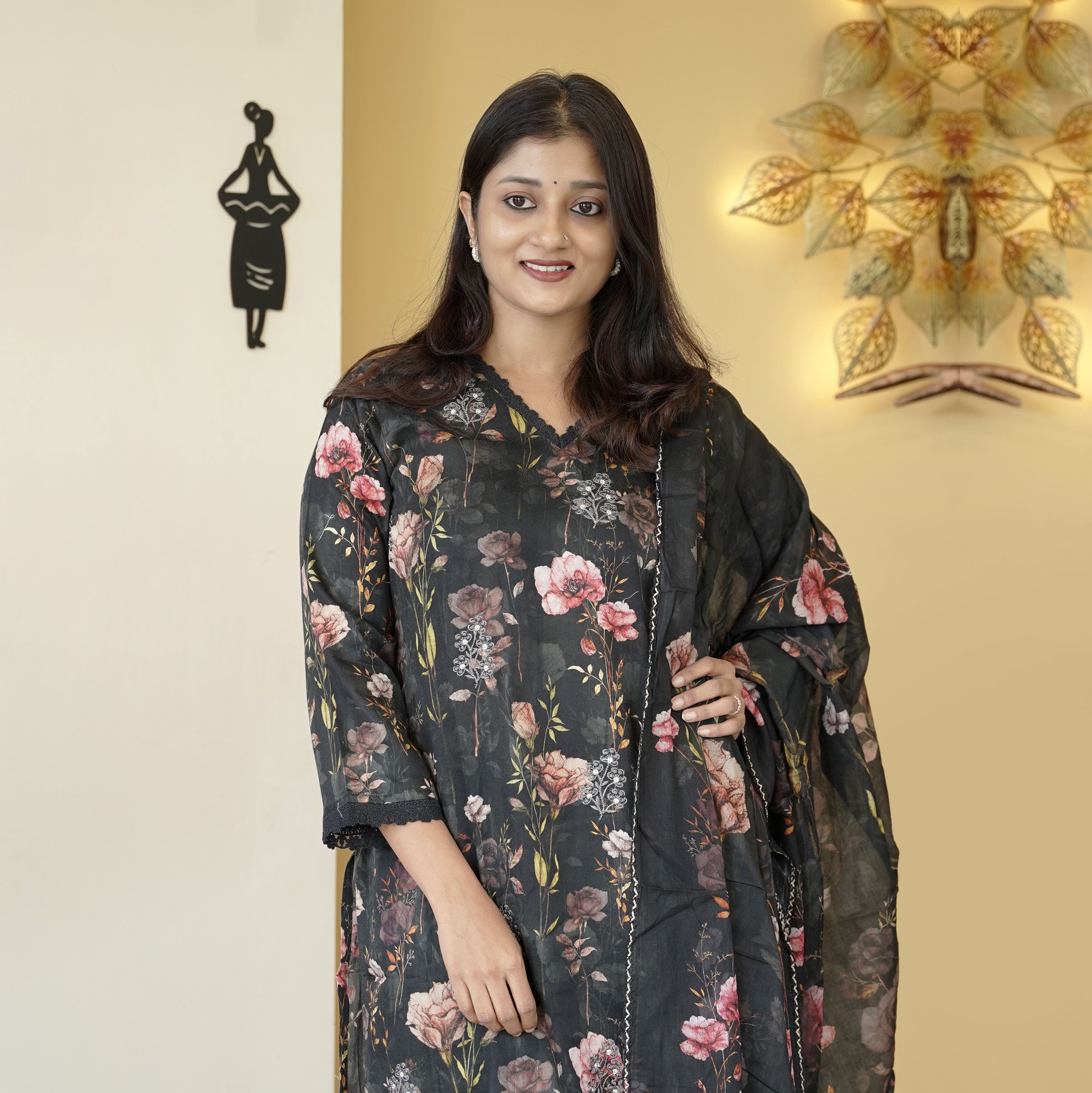 Load image into Gallery viewer, Jam Cotton Kurti Set- 4691