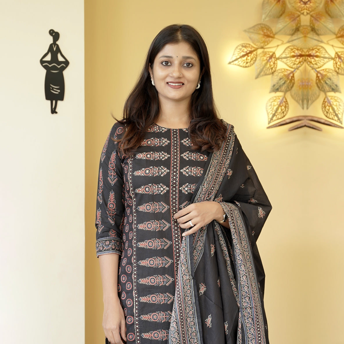 Load image into Gallery viewer, Pure Cotton Kurti Set - 4686