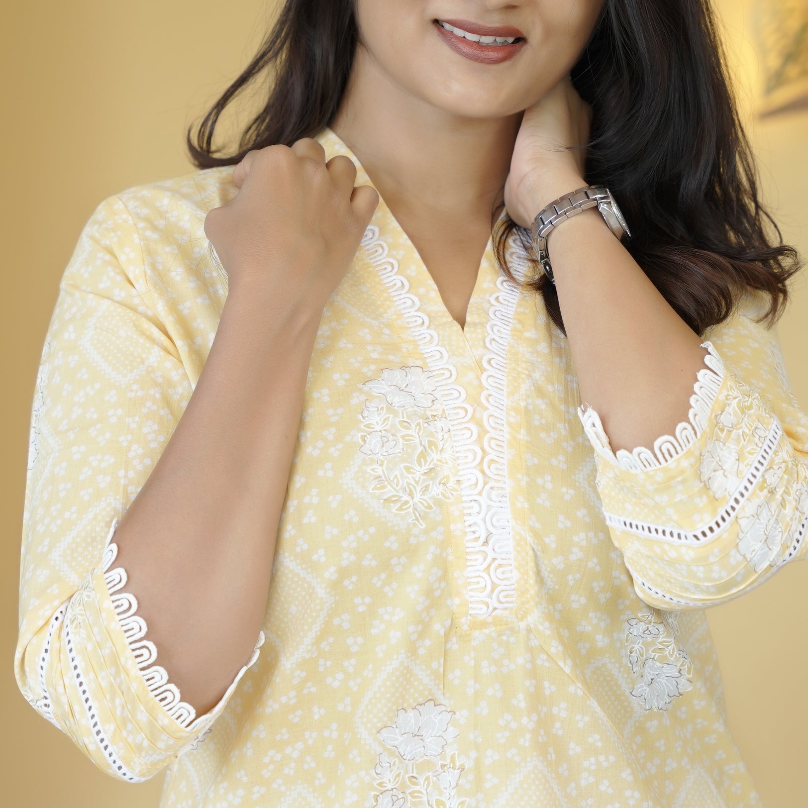 Load image into Gallery viewer, Pure Cotton Kurti-4705