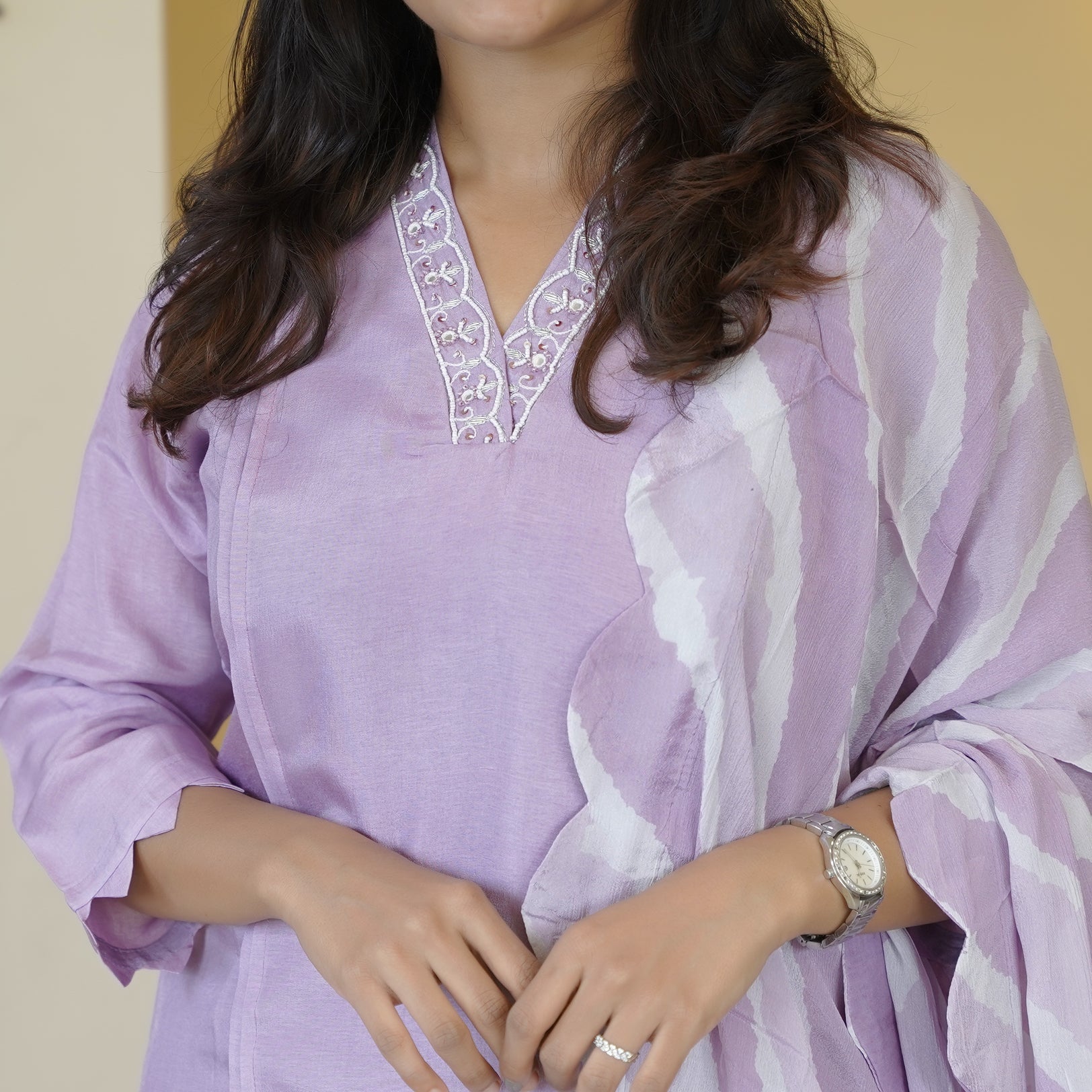 Load image into Gallery viewer, Gaji Silk Kurti Set - 4717