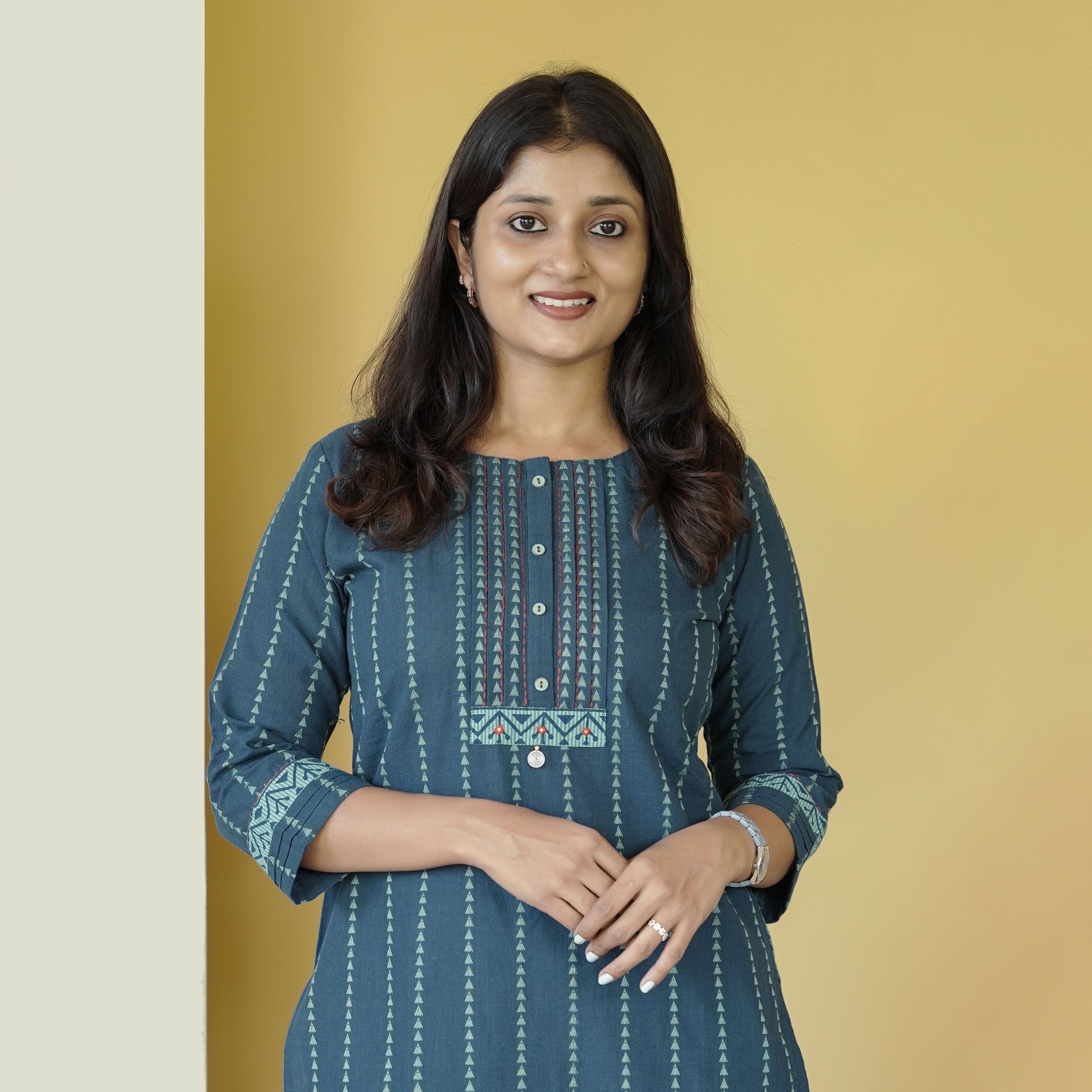 Load image into Gallery viewer, Pure Cotton Kurti -4648