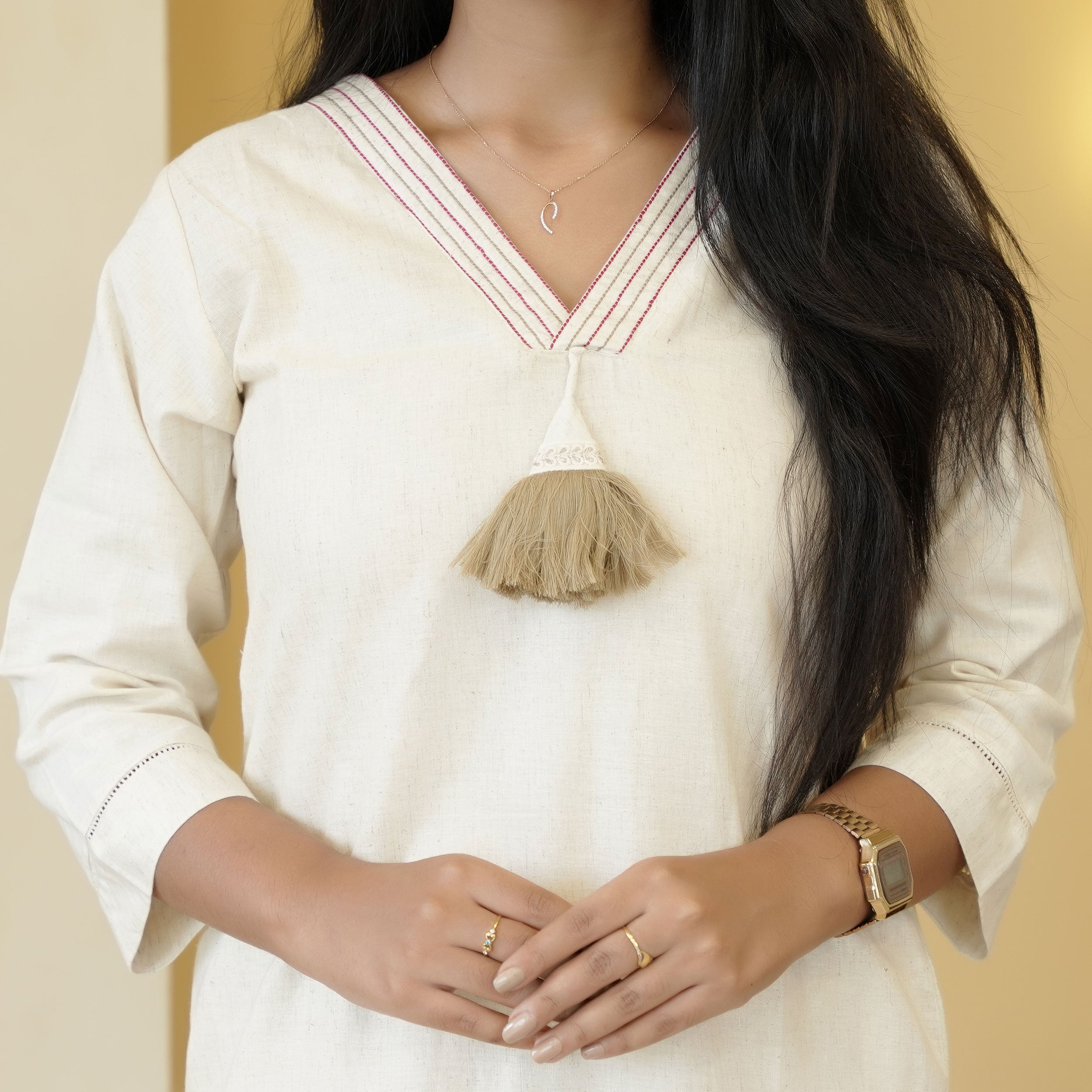 Load image into Gallery viewer, Cotton Kurti Set-4765